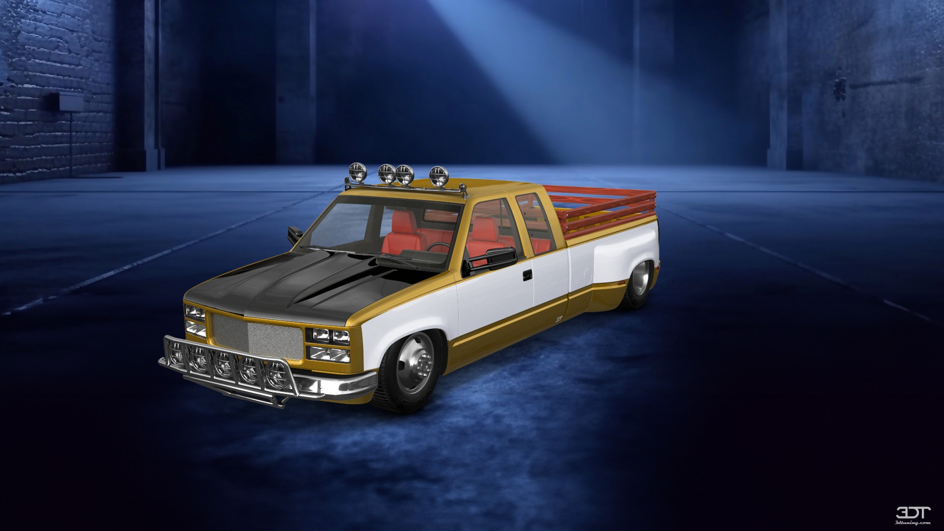 Chevrolet K3500 Extended Cab Pickup Truck 1988