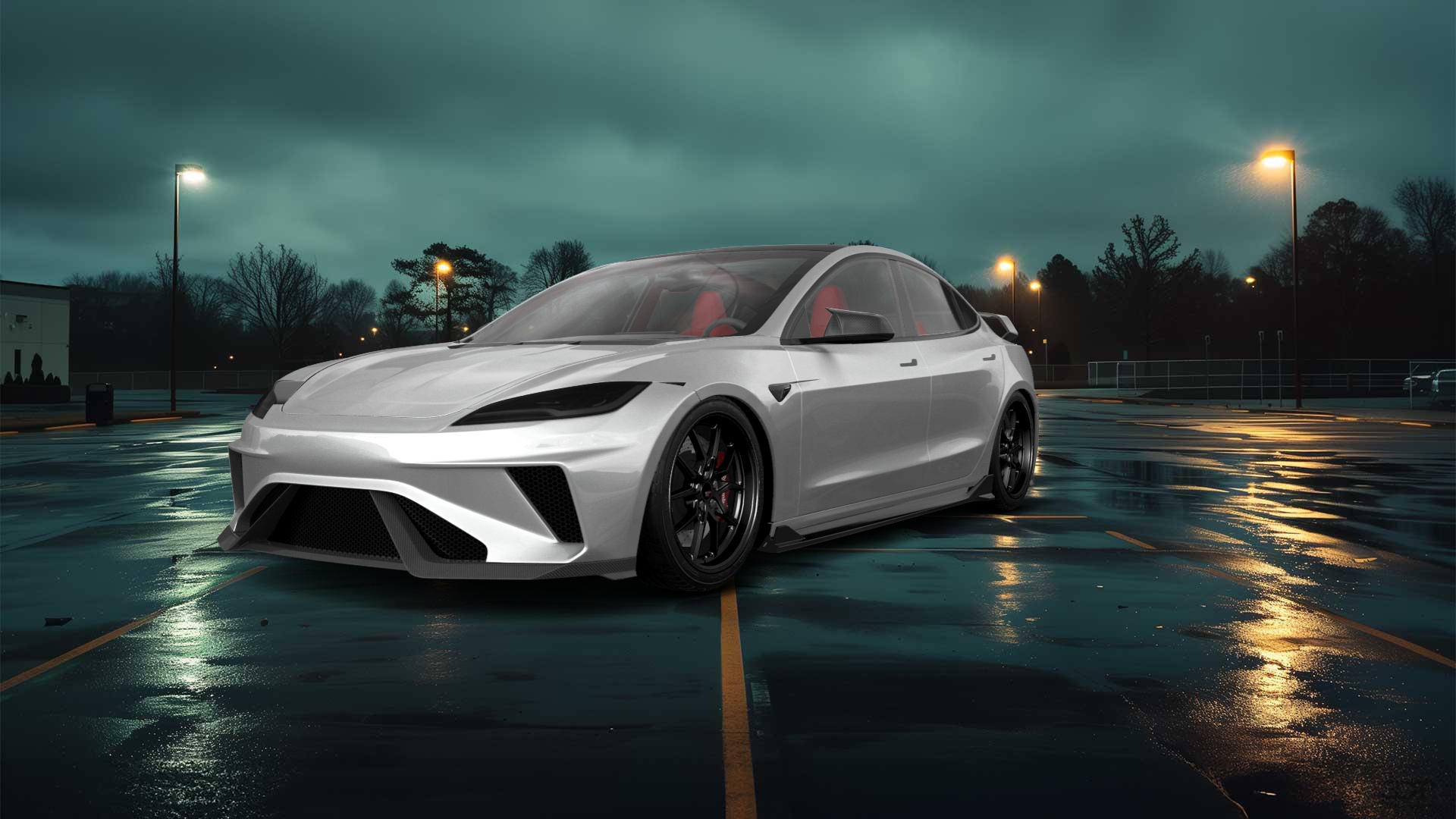 Tesla Model 3 4 Door Saloon 2023 tuning