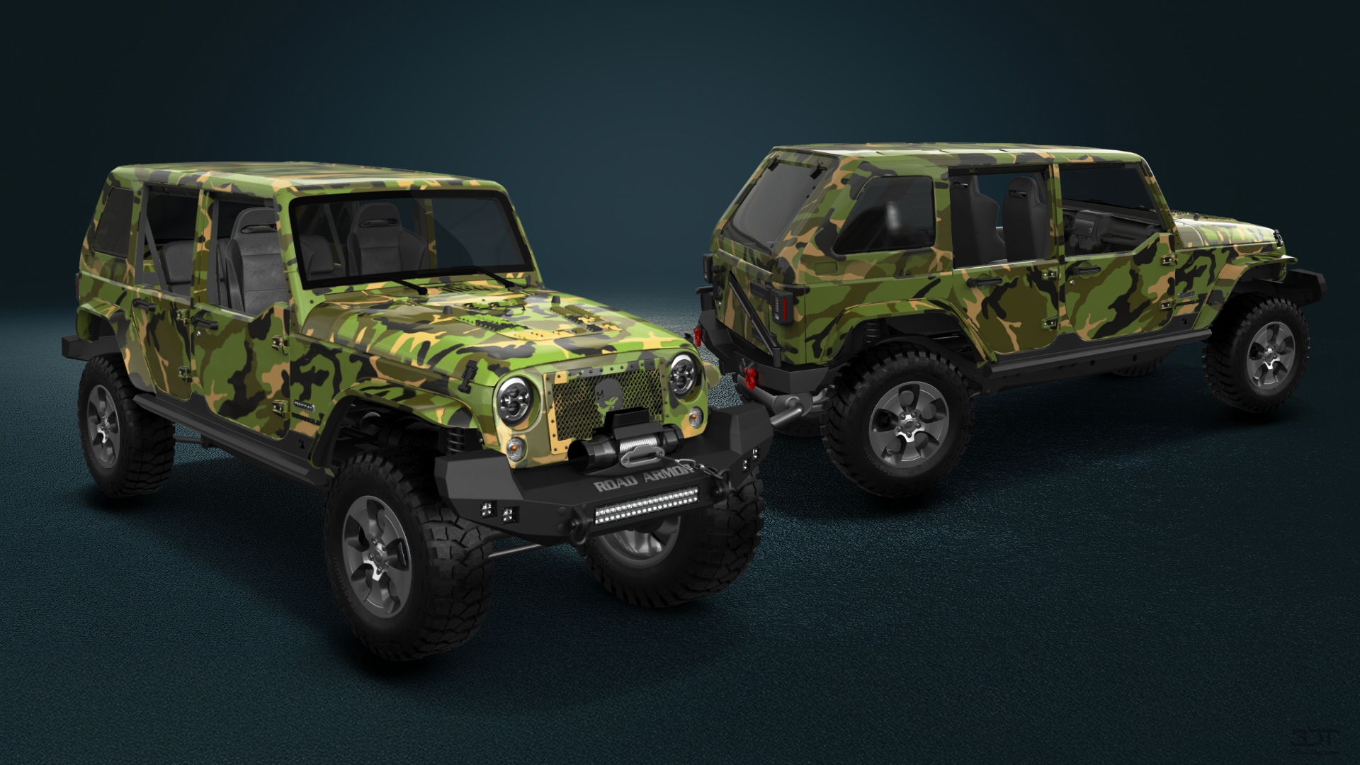 Jeep Wrangler Unlimited JK Rubicon Recon 4 Door SUV 2017