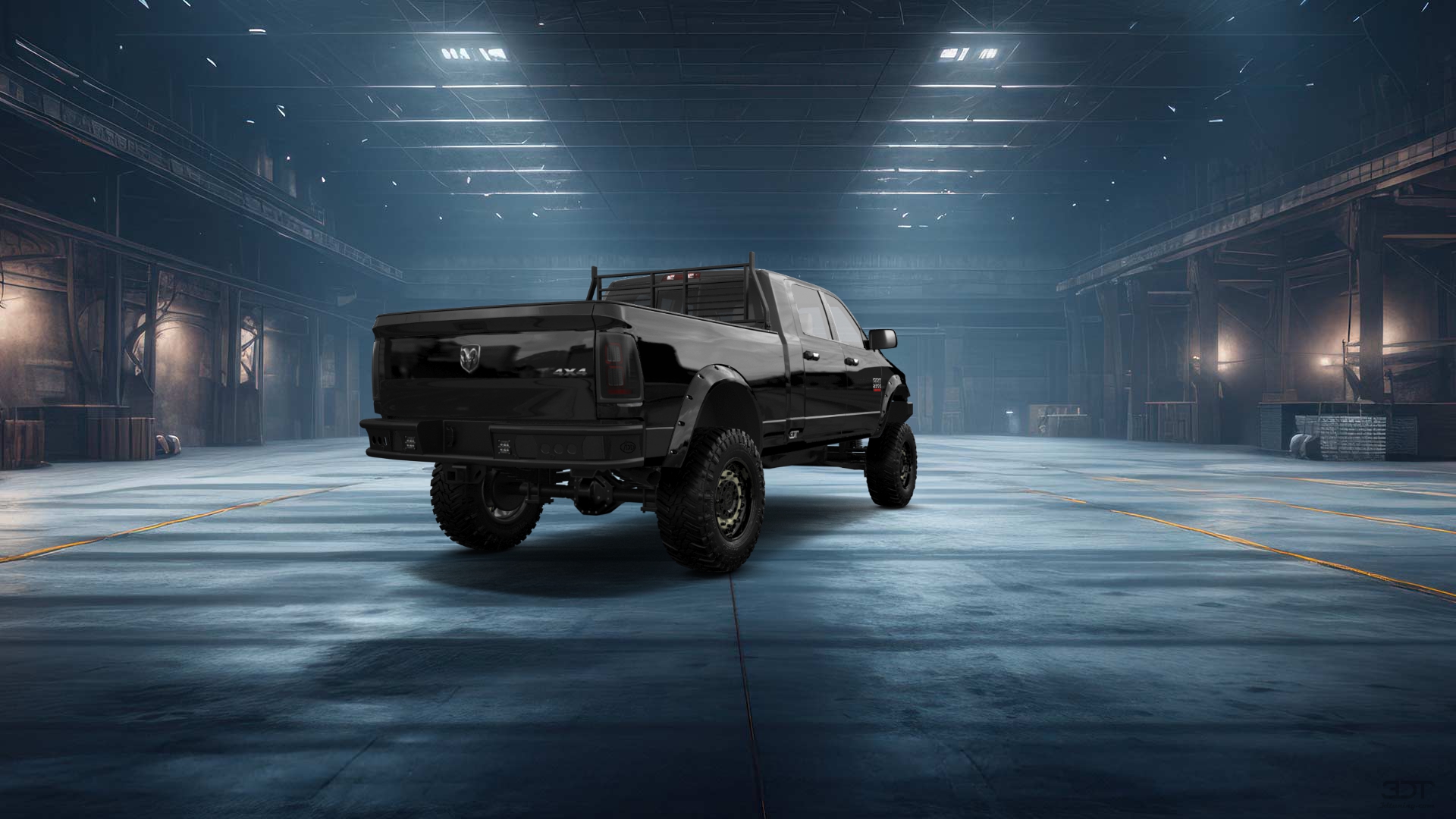 Dodge Ram 2500 Mega Cab 6.4 ft box 4 Door pickup truck 2010 tuning