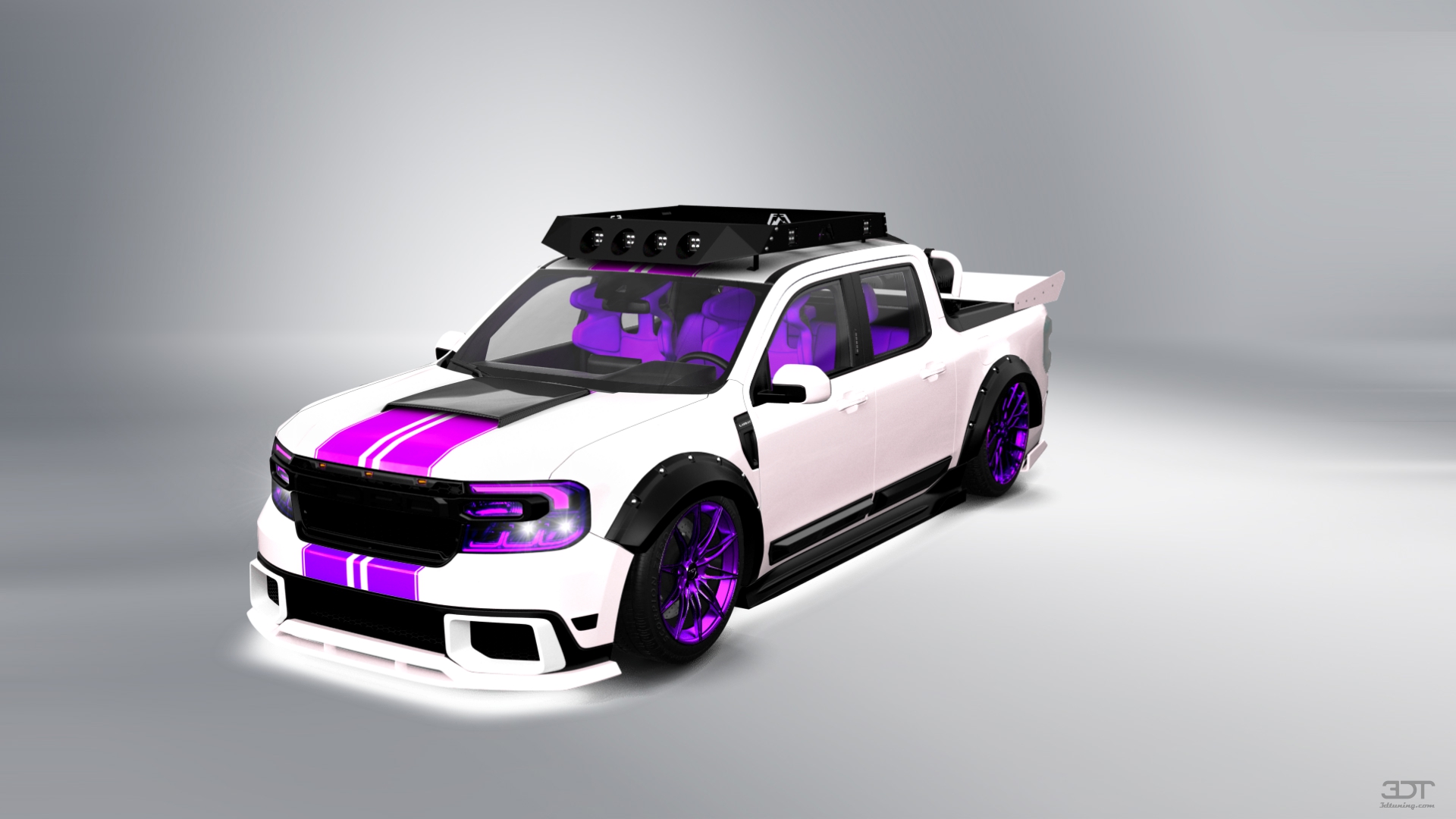 Ford Maverick 4 Door pickup truck 2022 tuning