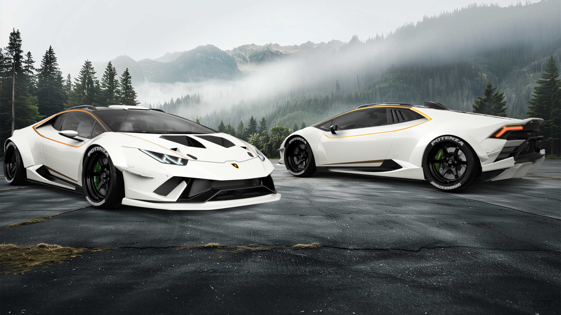Lamborghini Huracan 2 Door Coupe 2014 tuning