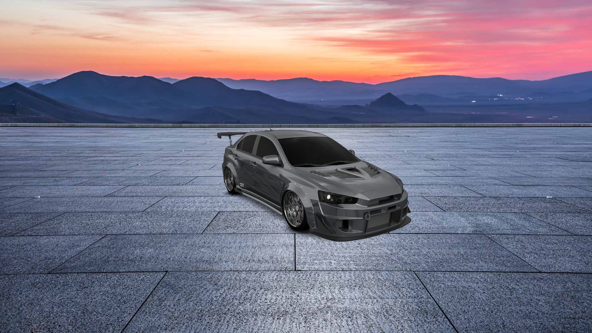 Mitsubishi Lancer Evolution X Sedan 2008