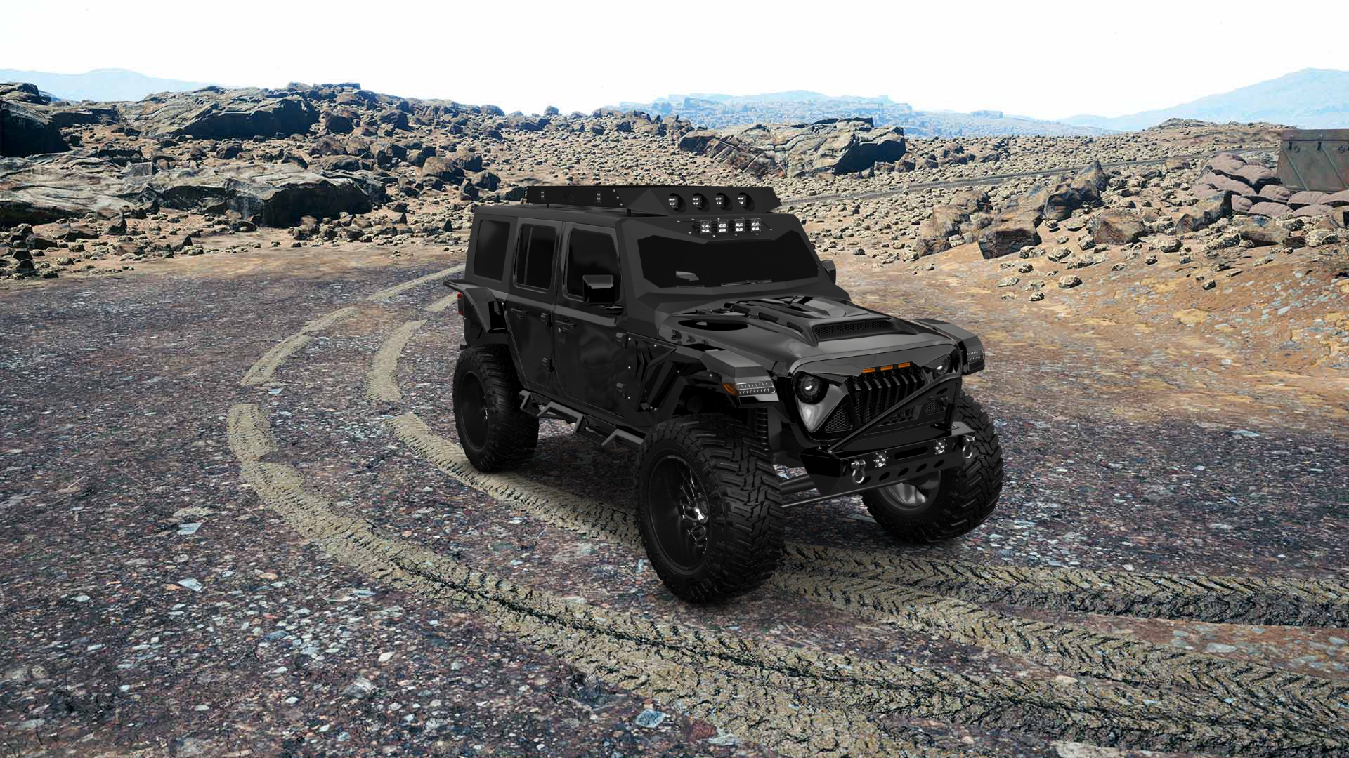 Jeep Wrangler Rubicon JL 4 Door SUV 2017 tuning