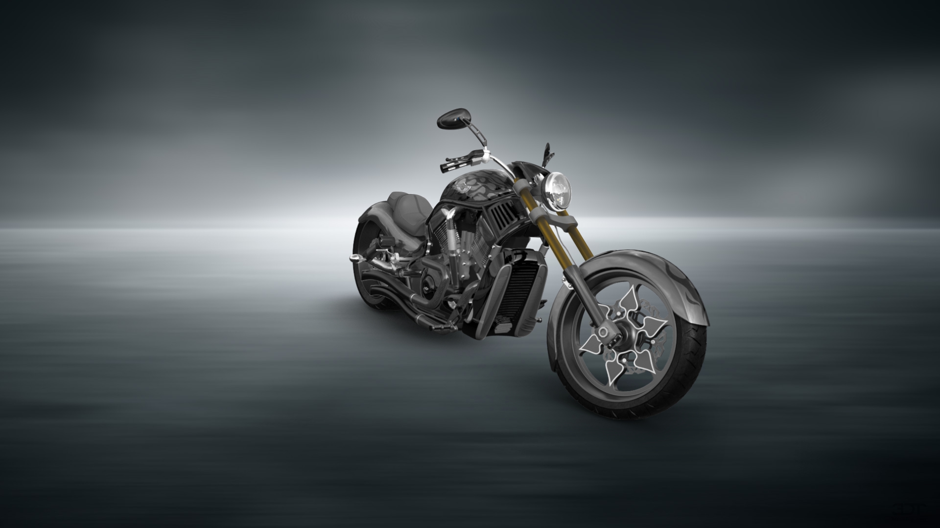 Harley-Davidson Custom Chopper Cruiser 2011 tuning