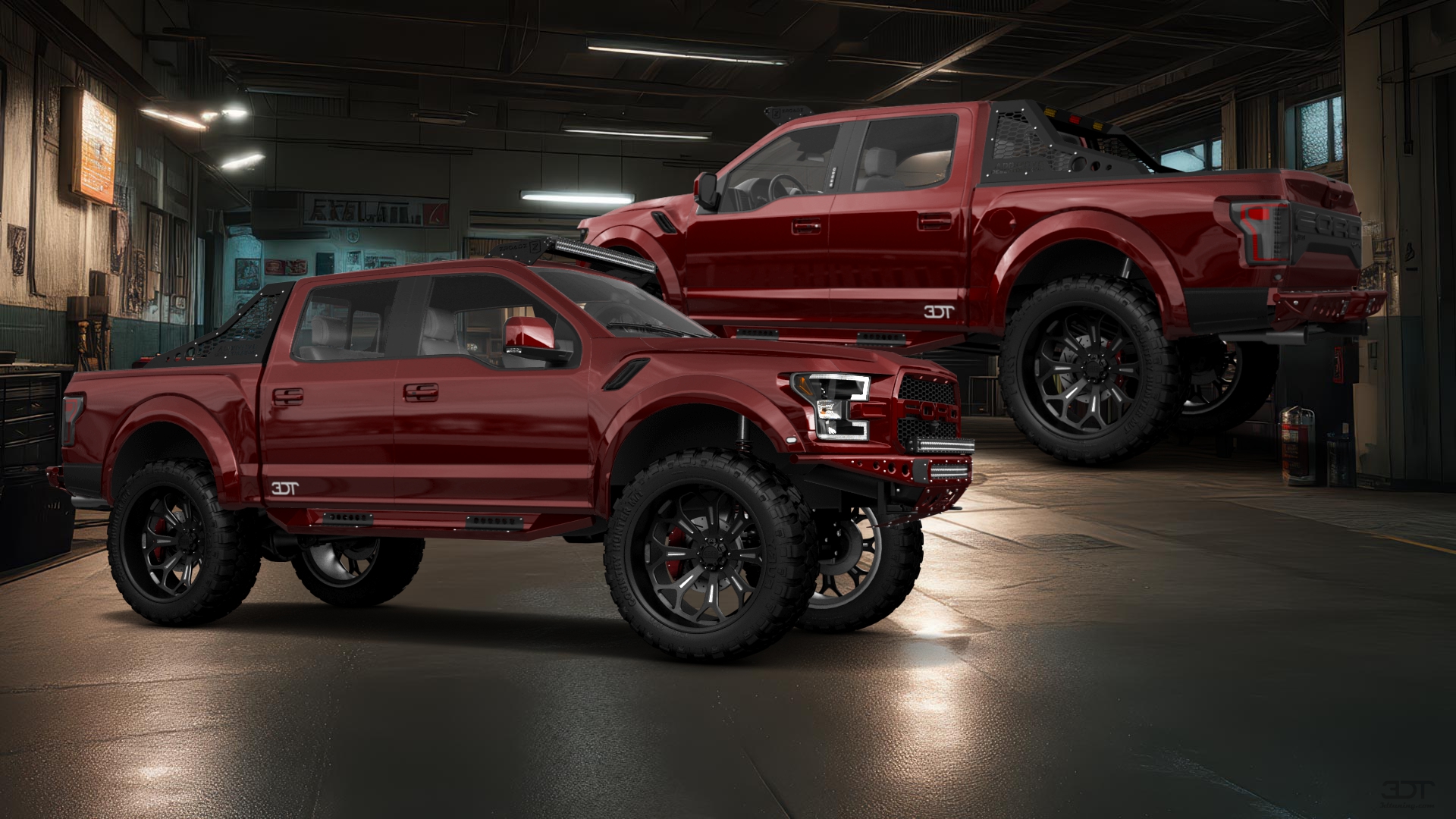 Ford F-150 Raptor 4 Door pickup truck 2017 tuning