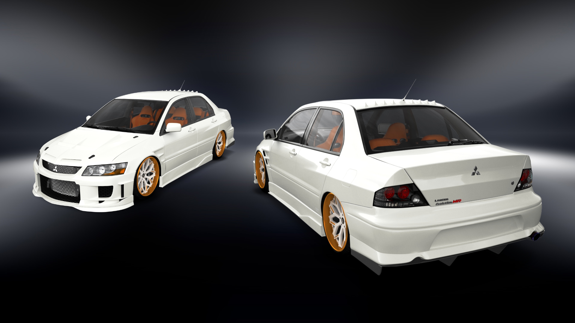 Mitsubishi Lancer Evo IX 4 Door Saloon 2005 tuning