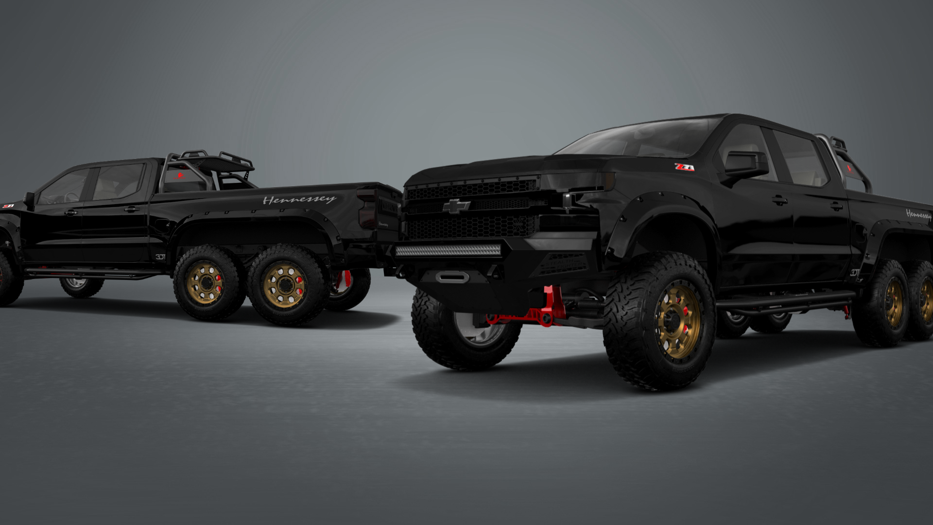 Chevrolet Silverado Hennessey Goliath 6X6 Truck 2020 tuning