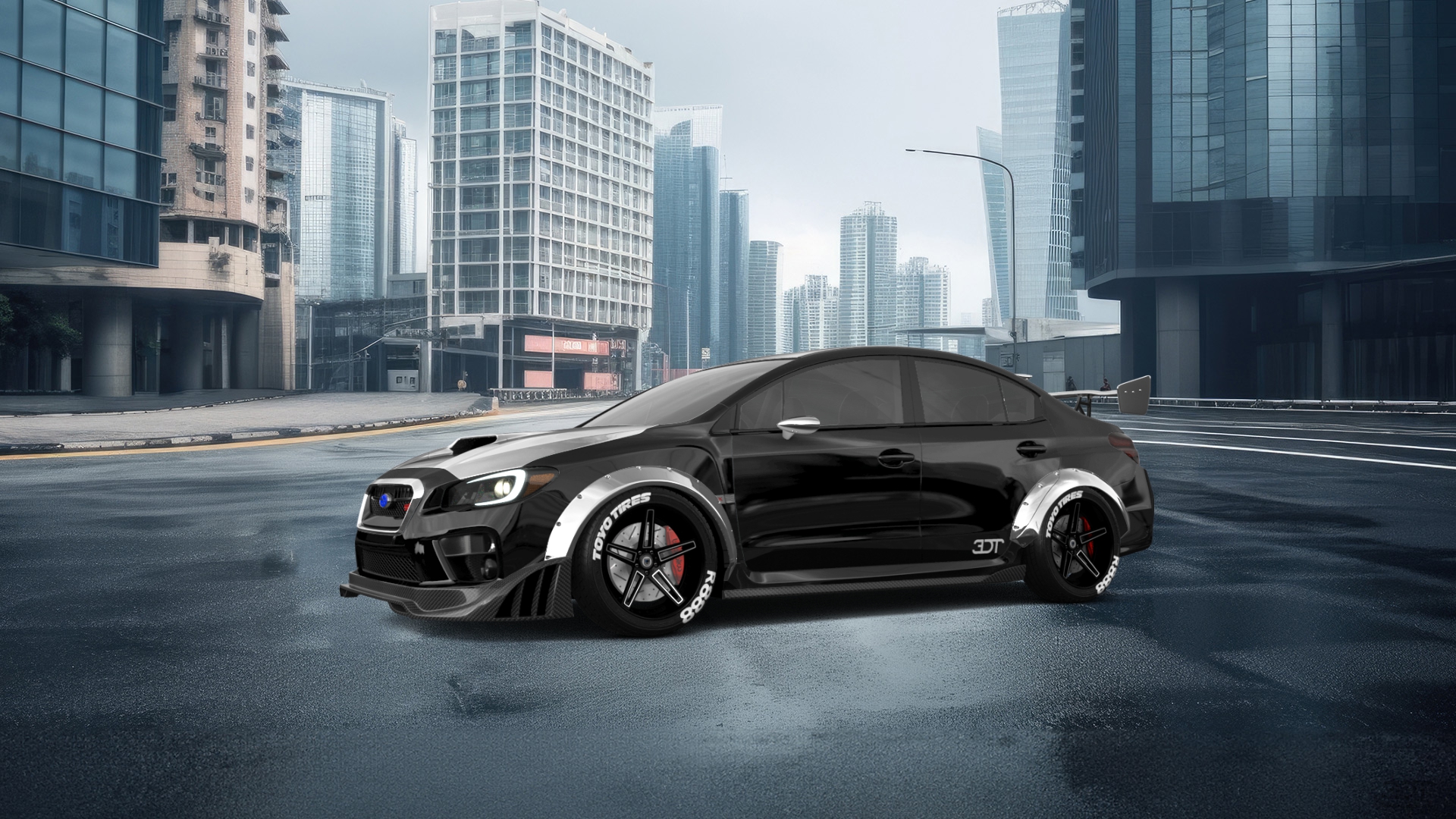 Subaru Impreza WRX STI 4 Door Saloon 2015 tuning