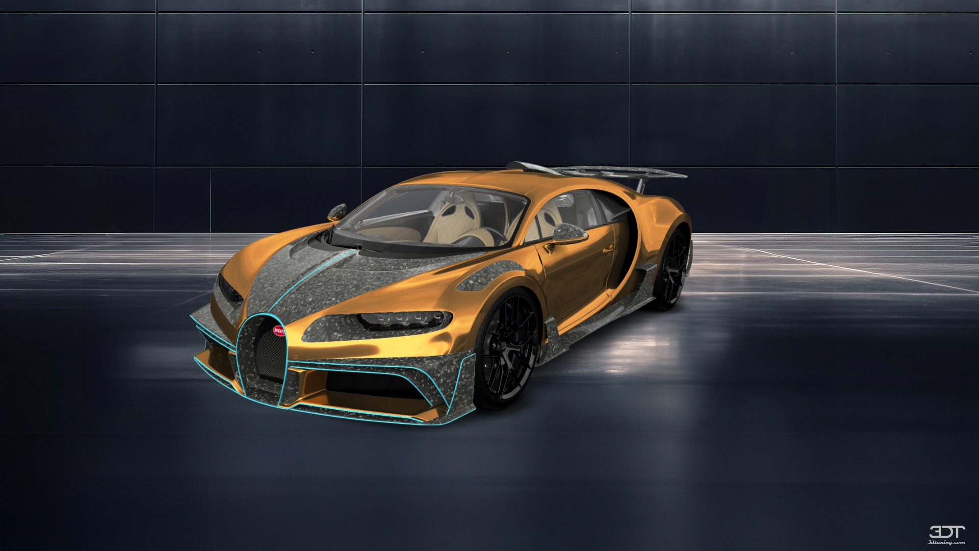 Bugatti Chiron 2 Door Coupe 2016 tuning