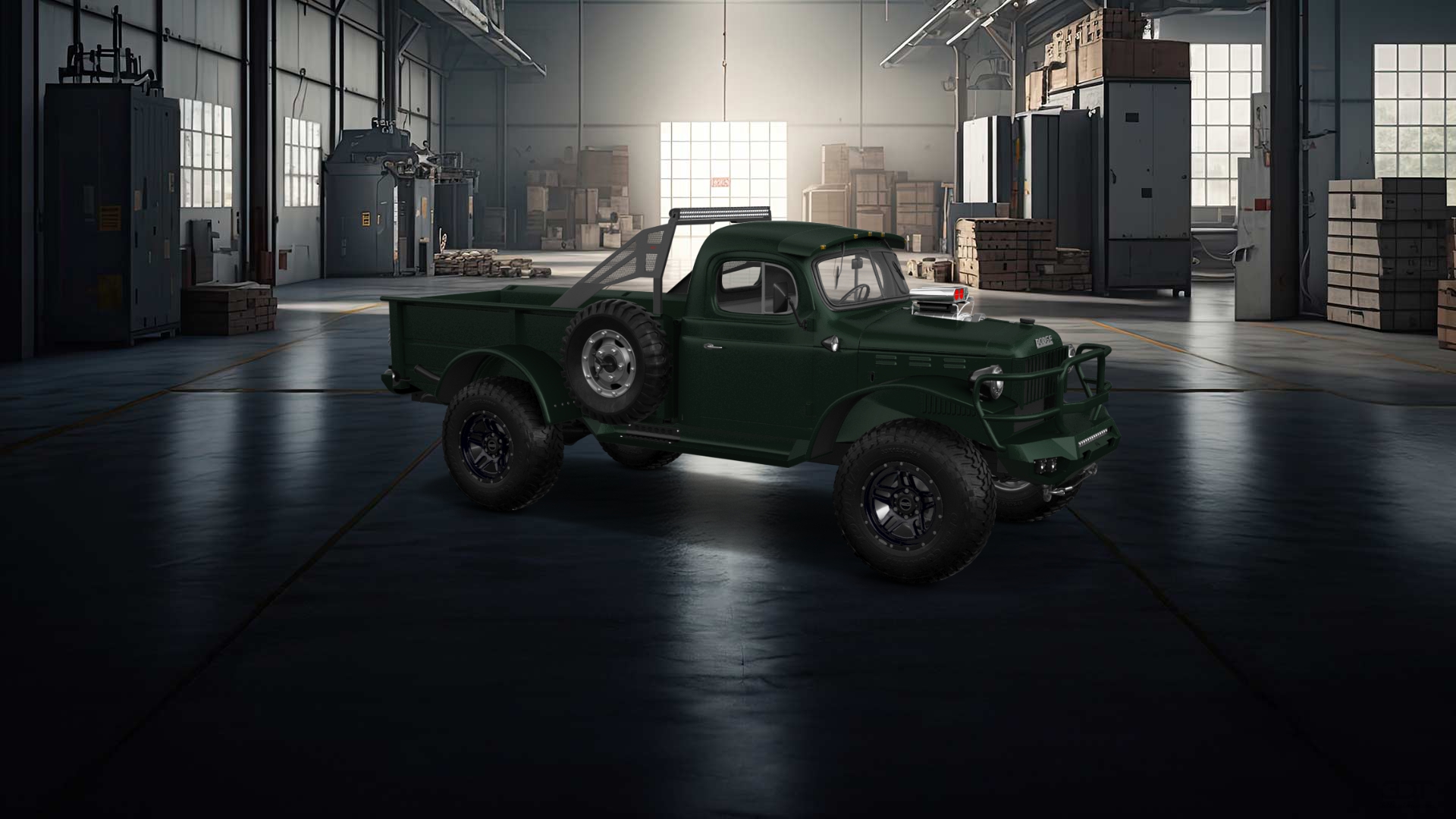 Dodge Power Wagon 2 Door pickup truck 1947