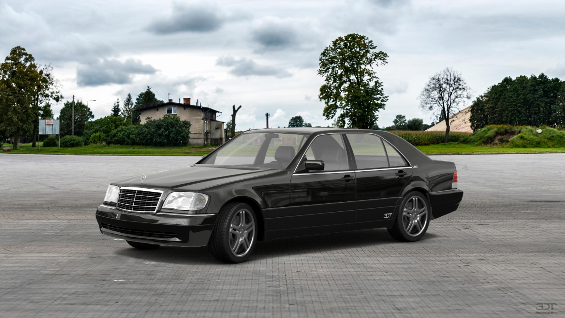 Mercedes S Class Sedan 1992 tuning