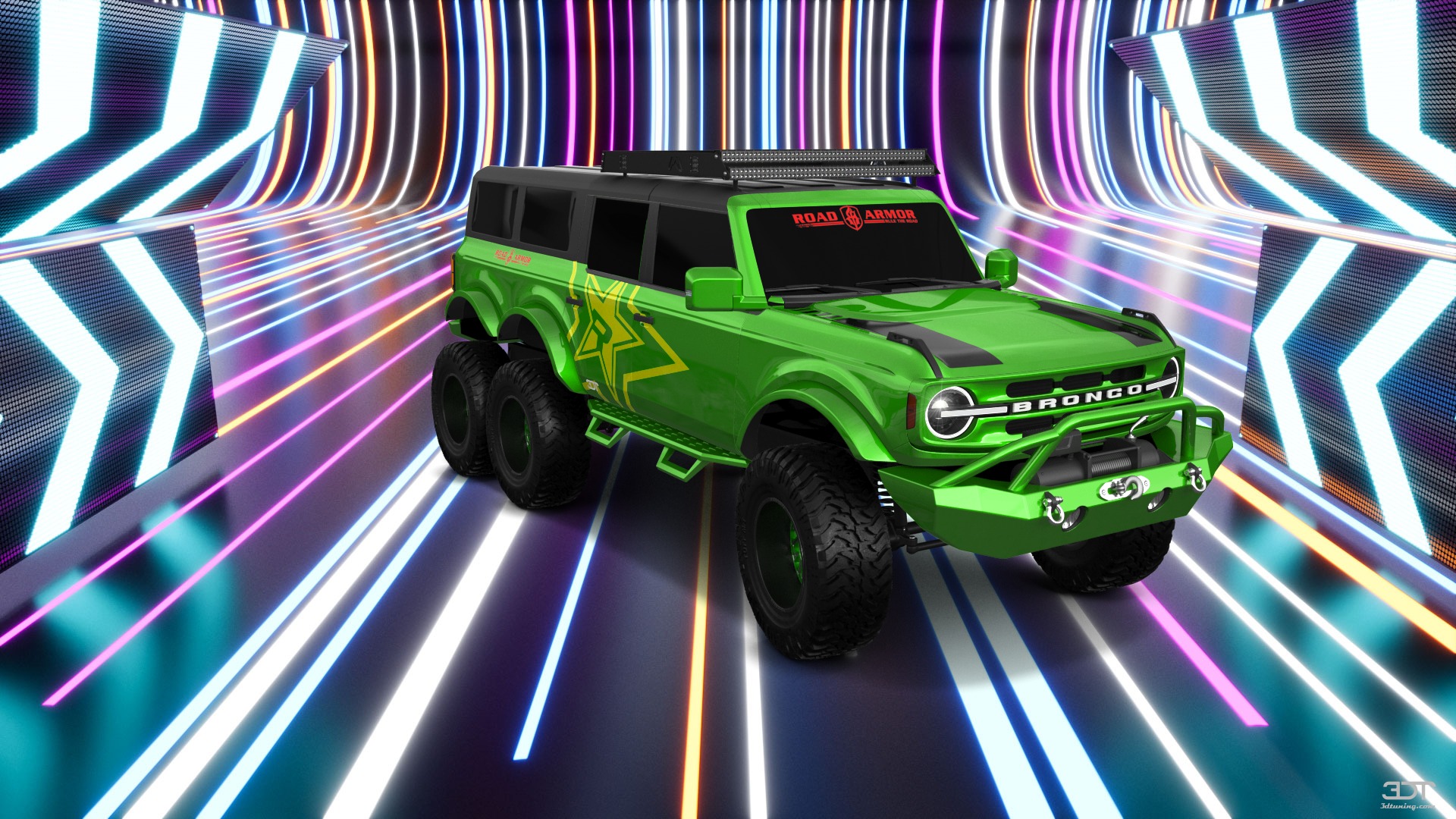 Ford Bronco 6X6 4 Door pickup truck 2021