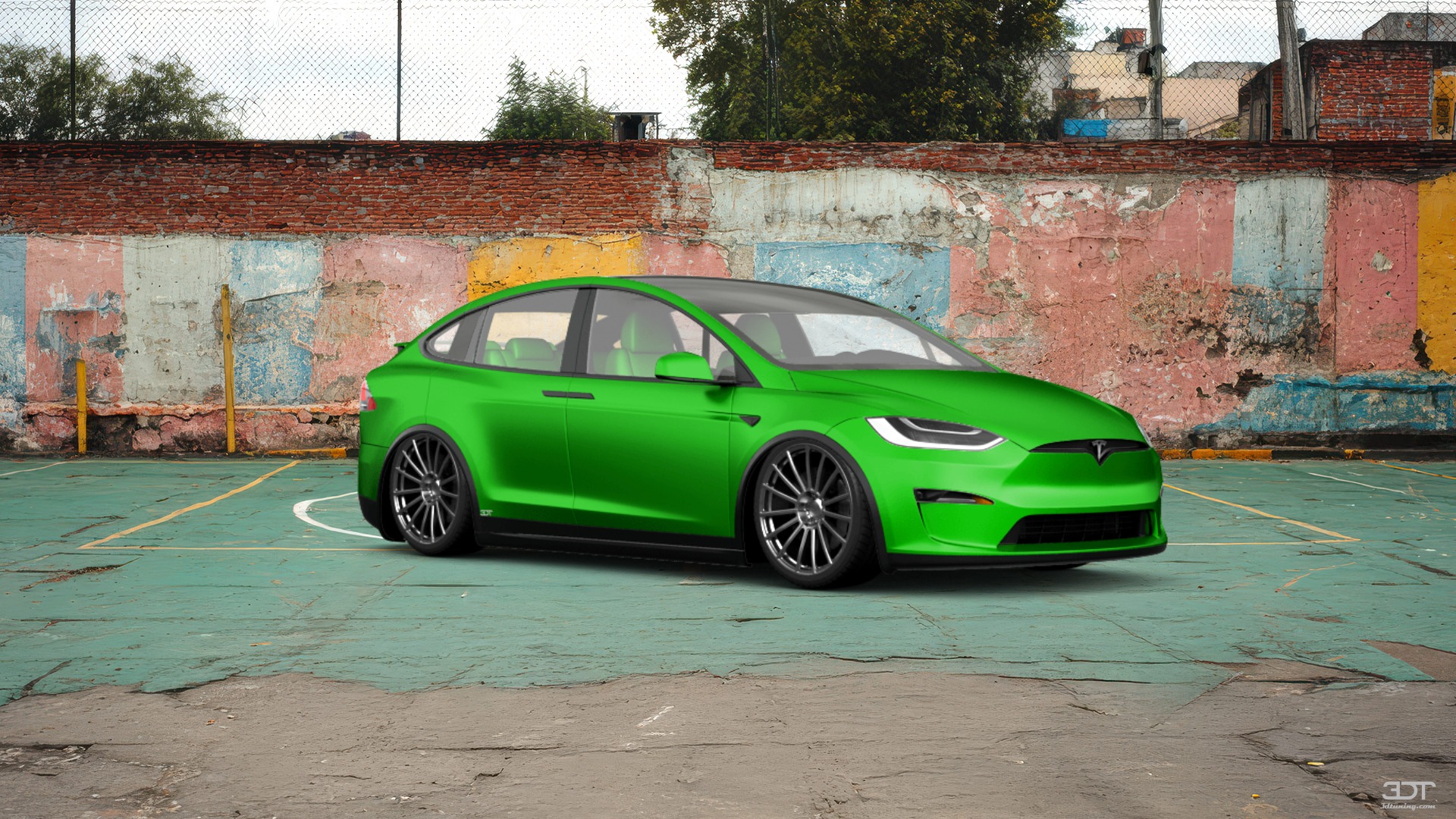 Tesla Model X 5 Door SUV 2023 tuning