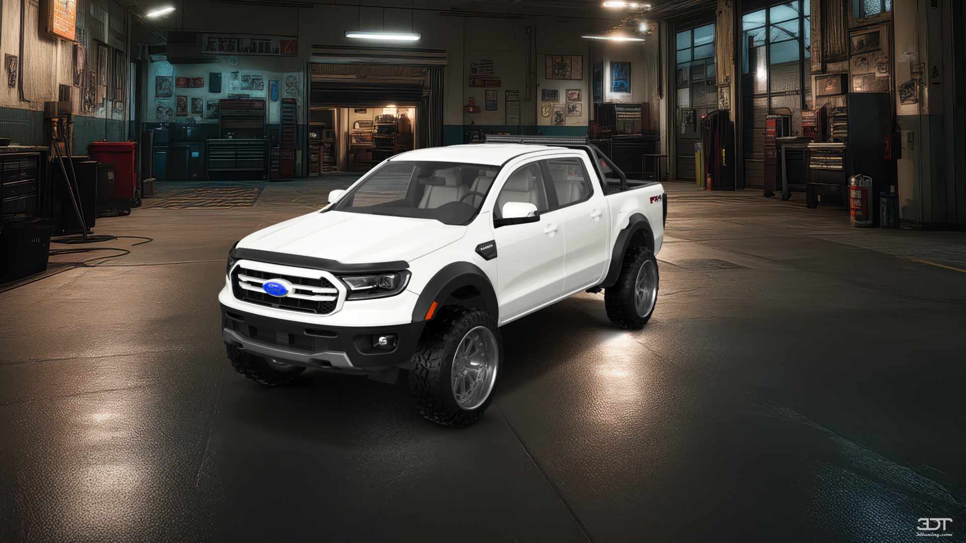 Ford Ranger 4 Door pickup truck 2019 tuning