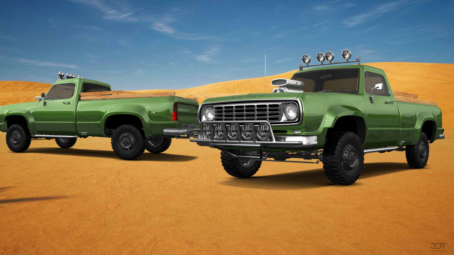 Dodge Power Wagon W200 2 Door pickup truck 1972