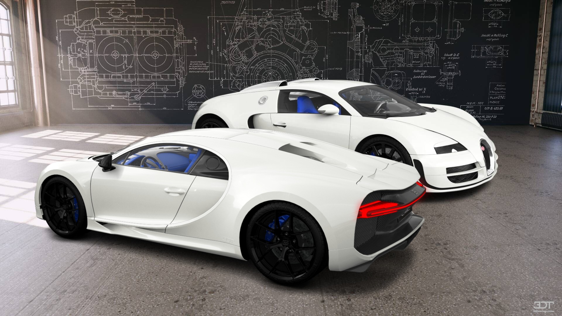 Bugatti Chiron 2 Door Coupe 2016 tuning
