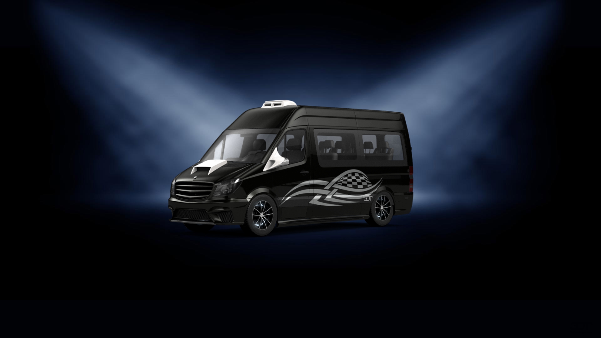 Mercedes Sprinter Passenger Van 2013 tuning