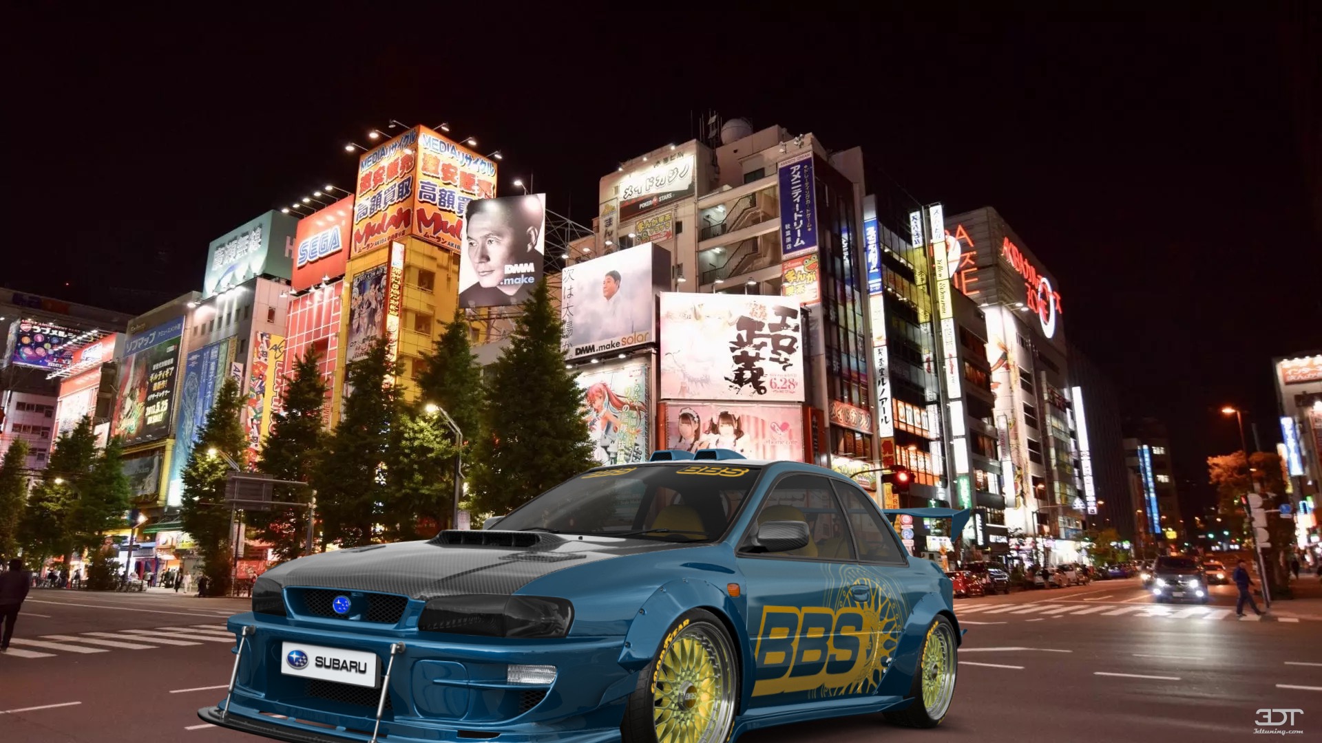 Subaru Impreza WRX STI 22B 2 Door Coupe 2000 tuning