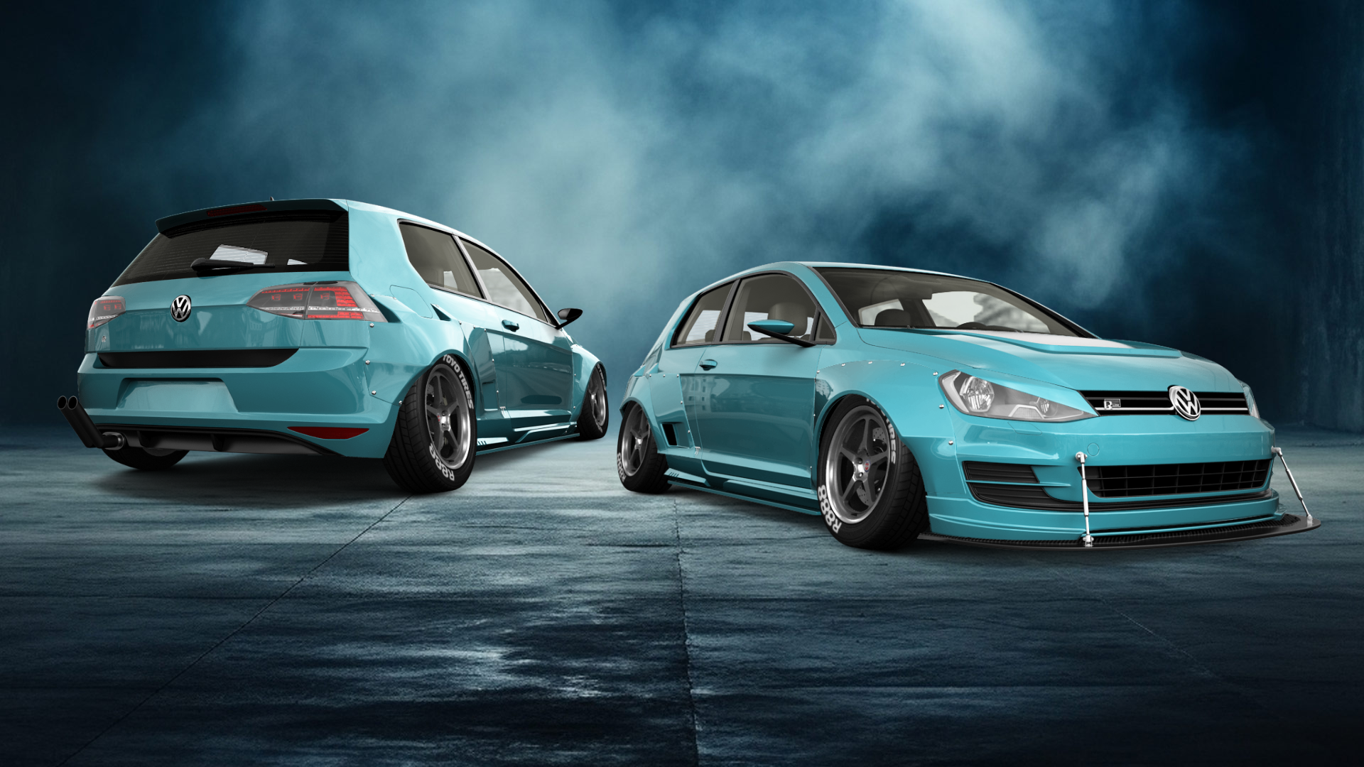 Volkswagen Golf 7 3 Door Hatchback 2013 tuning