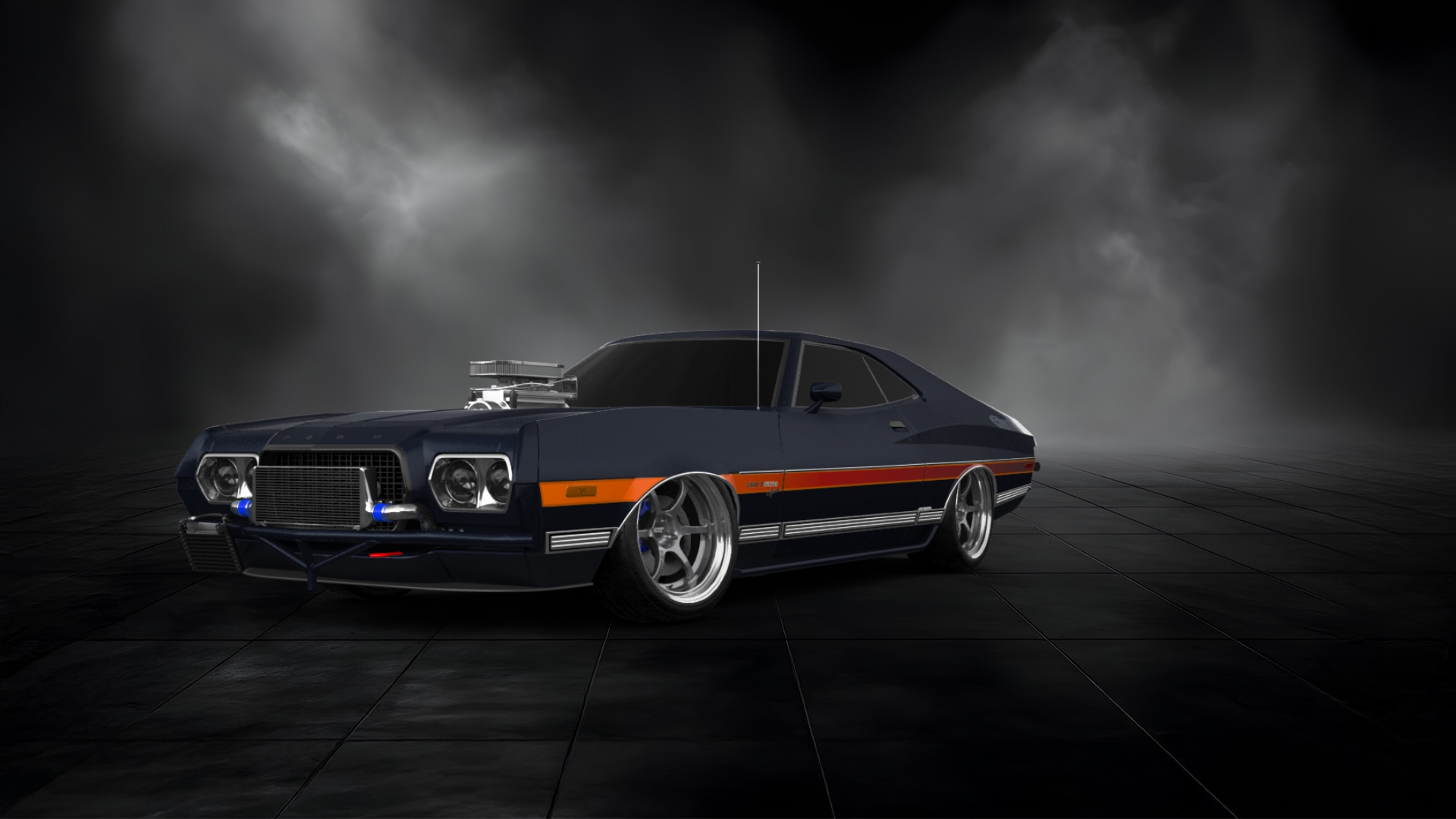 Ford Gran Torino Sport 2 Door Hardtop 1972 tuning
