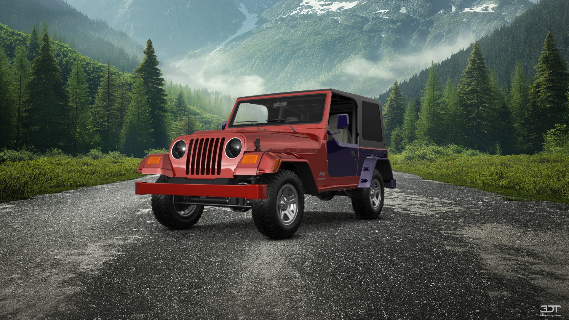 Jeep Wrangler TJ 2 Door SUV 1997 tuning