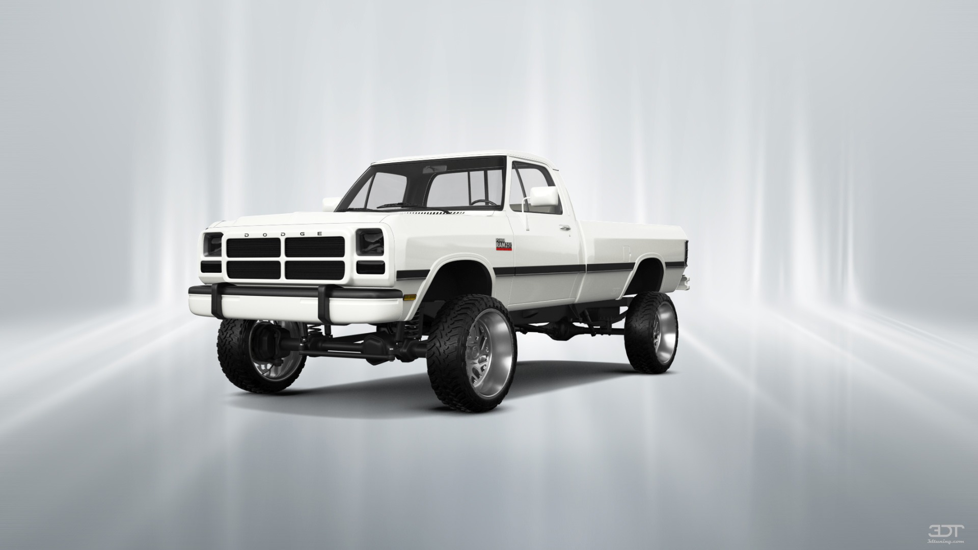 Dodge Ram 2 Door pickup truck 1991 tuning