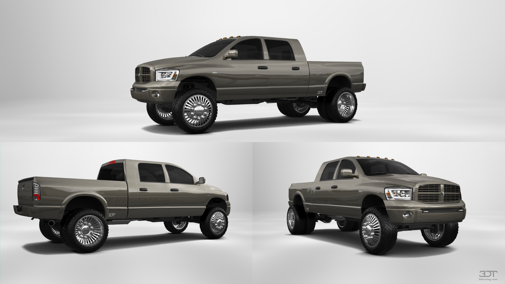 Dodge Ram 3500 Dually 4 Door pickup truck 2007 tuning