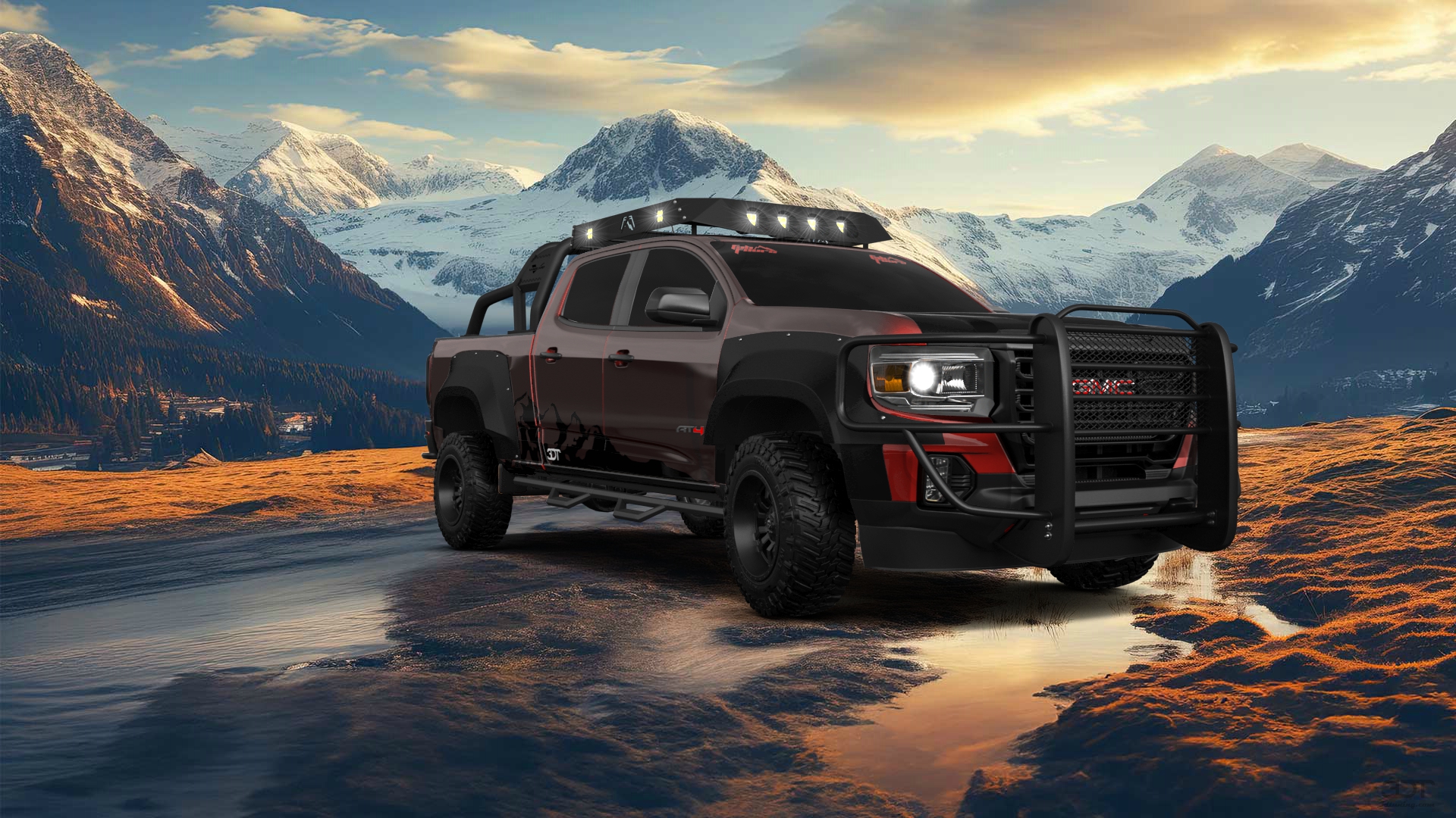 GMC Canyon Crew Cab 4 Door pickup truck 2021 Images