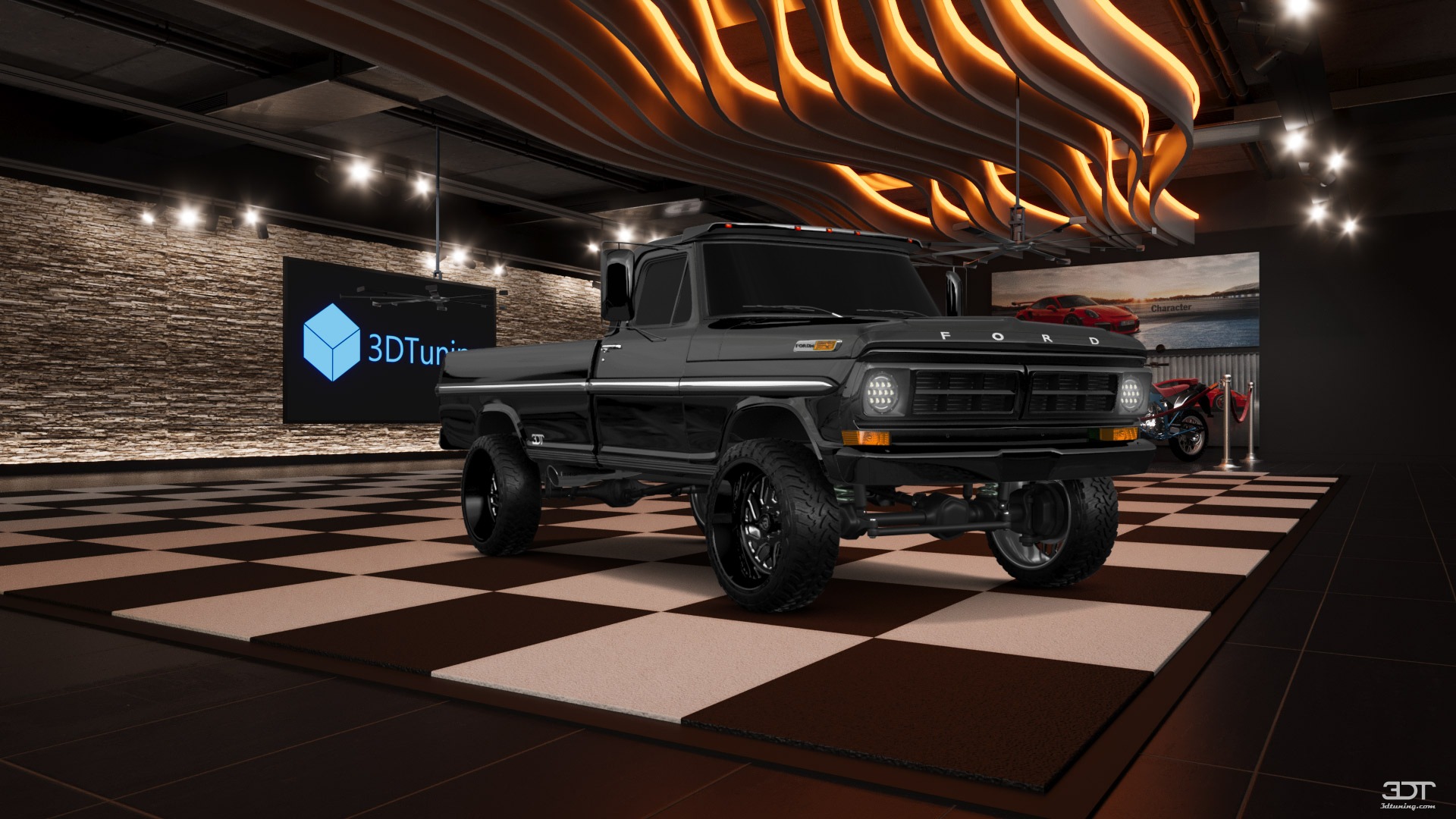 Ford F-250 2 Door pickup truck 1971