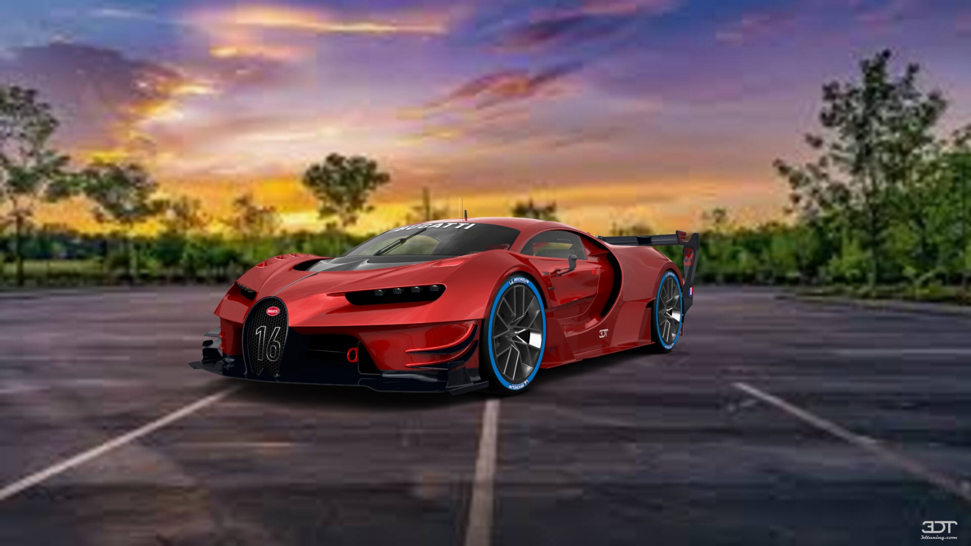 Bugatti Vision GT Supercar 2015 tuning