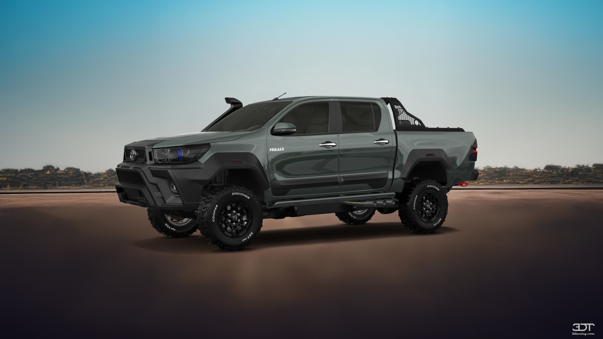 Toyota Hilux Double Cab 4 Door pickup truck 2015 tuning