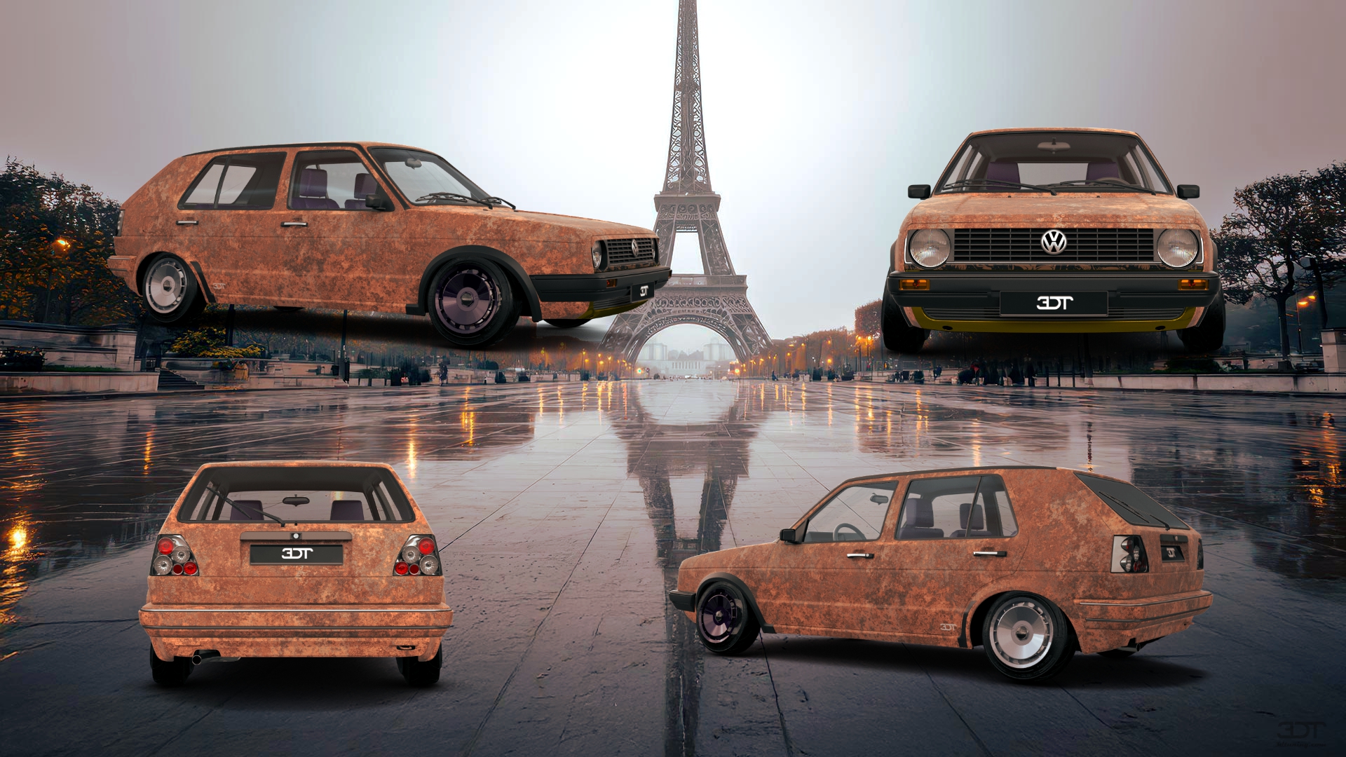 Volkswagen Golf Mk2 5 Door Hatchback 1983 tuning