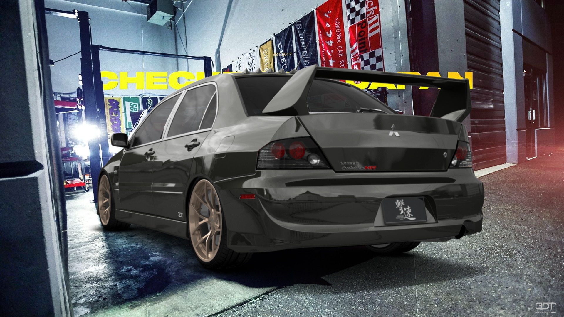 Tuning Mitsubishi Lancer Evo IX 4 Door Saloon 2005