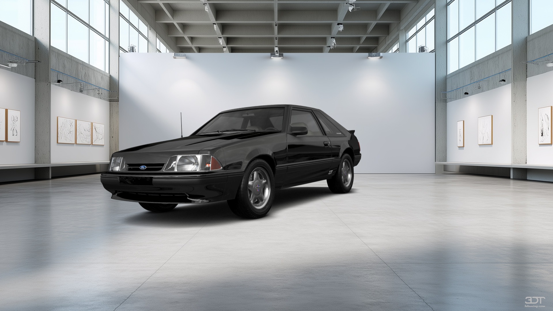 Ford Mustang 3 Door Hatchback 1988 tuning