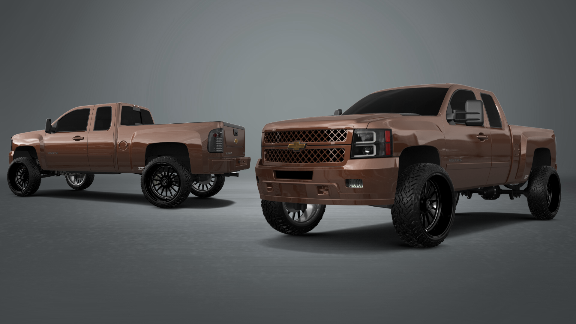Chevrolet Silverado 2500 HD Extended Cab Pickup Truck 2007 tuning