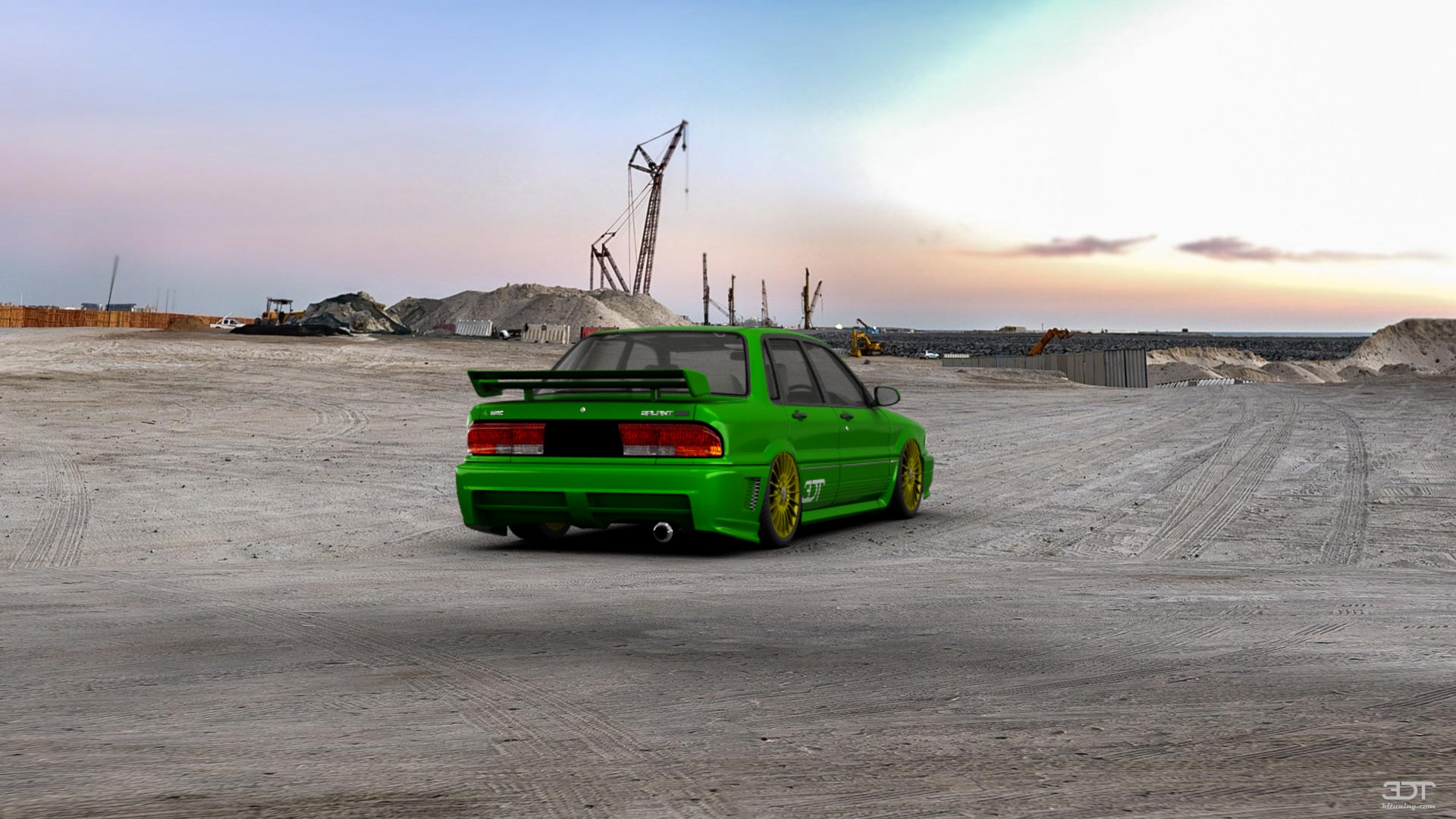 Mitsubishi Galant Sedan 1987 tuning