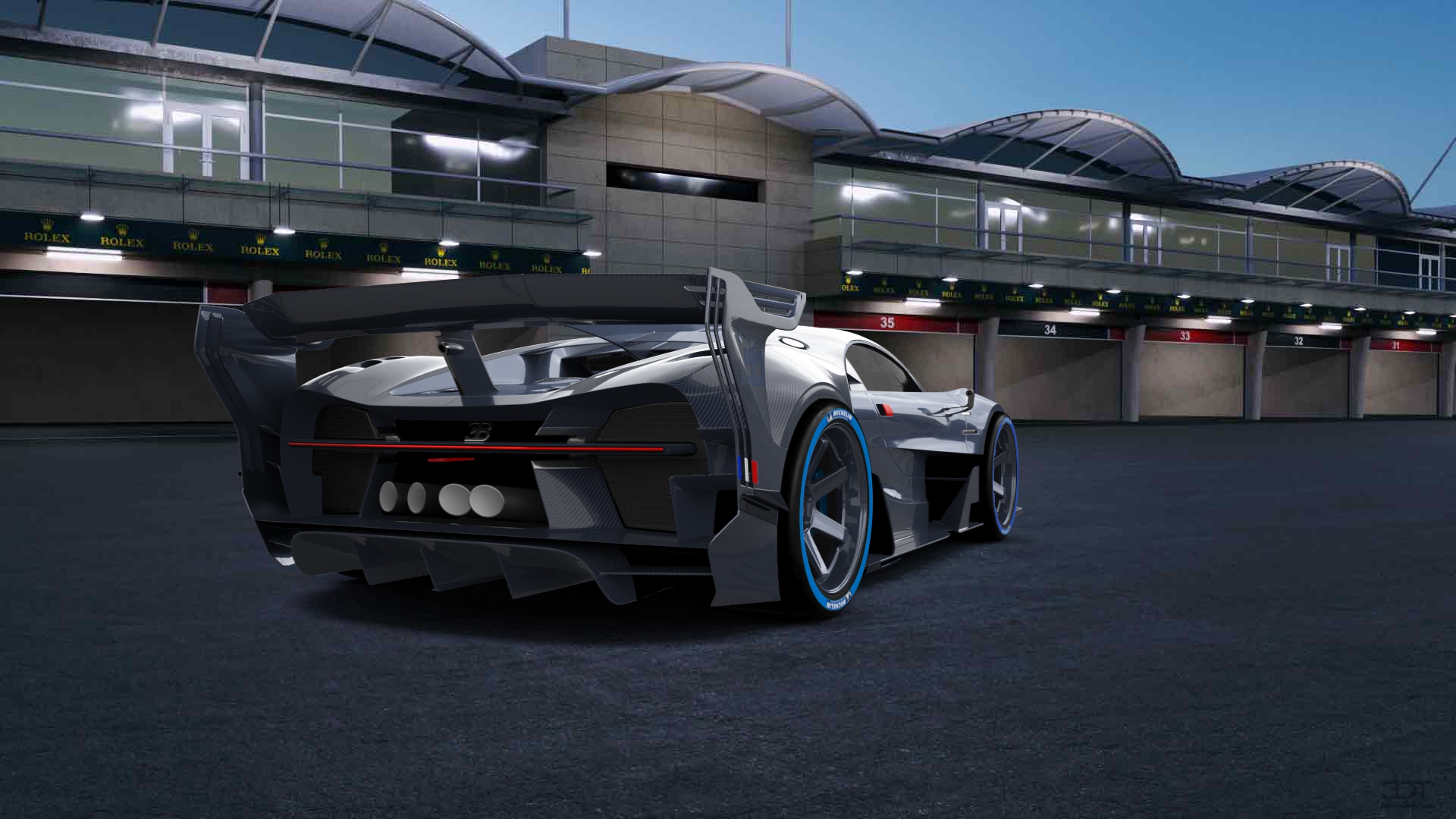 Bugatti Vision GT Challenge Supercar 4015 tuning
