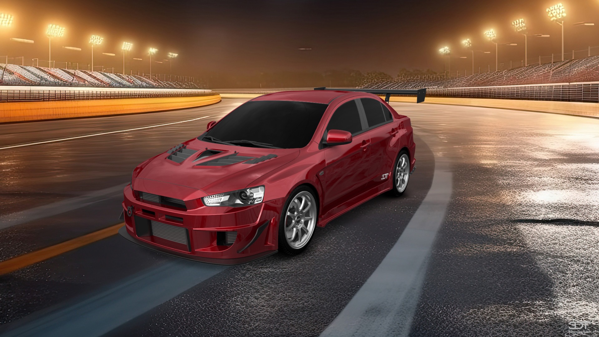 Mitsubishi Lancer Evolution X Sedan 2008