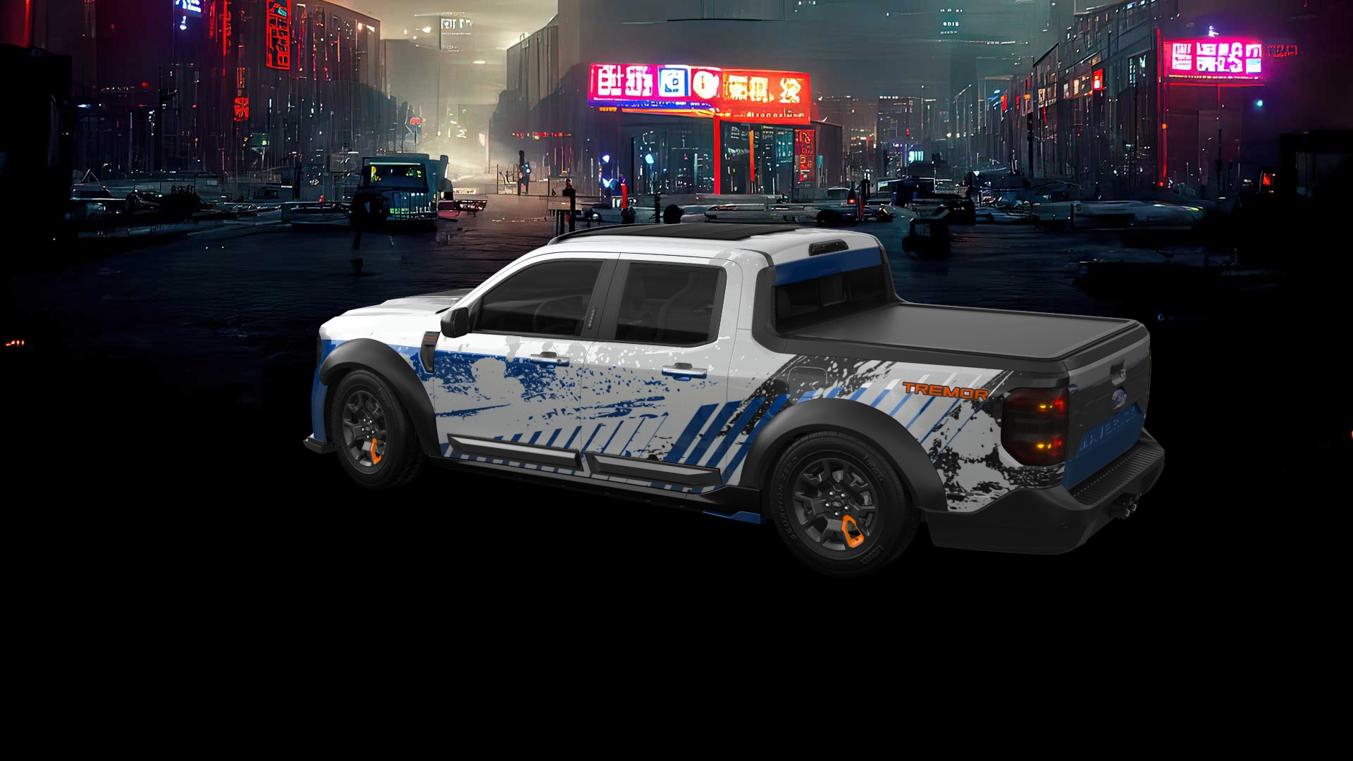 Ford Maverick 4 Door pickup truck 2022 tuning