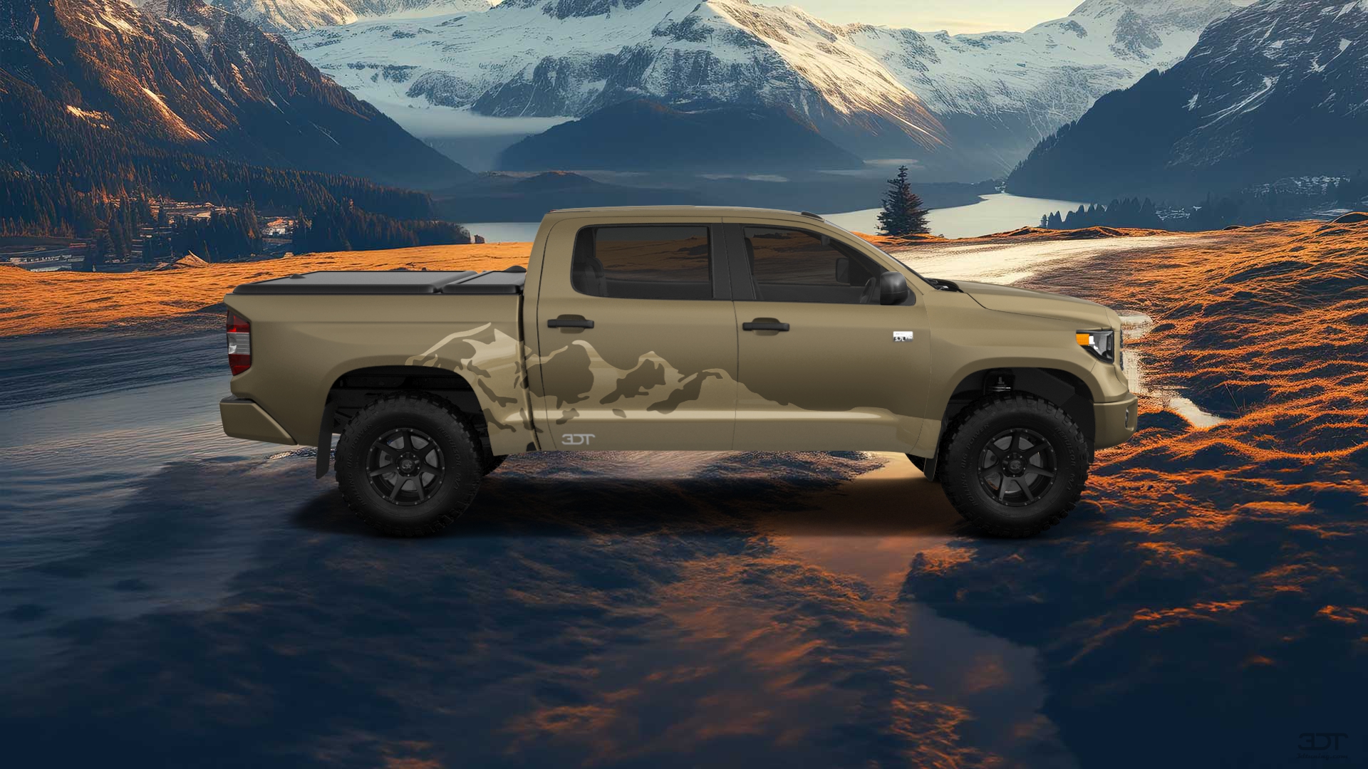 Toyota Tundra 4 Door pickup truck 2018 tuning