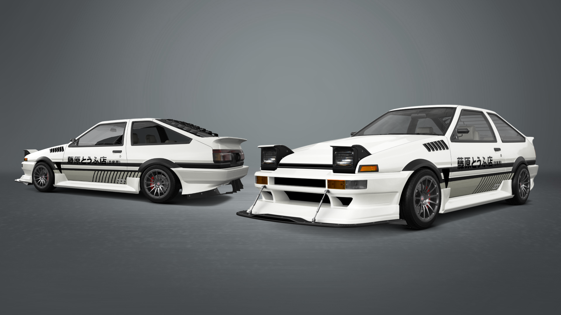 Toyota AE86 3 Door Hatchback 1985 tuning