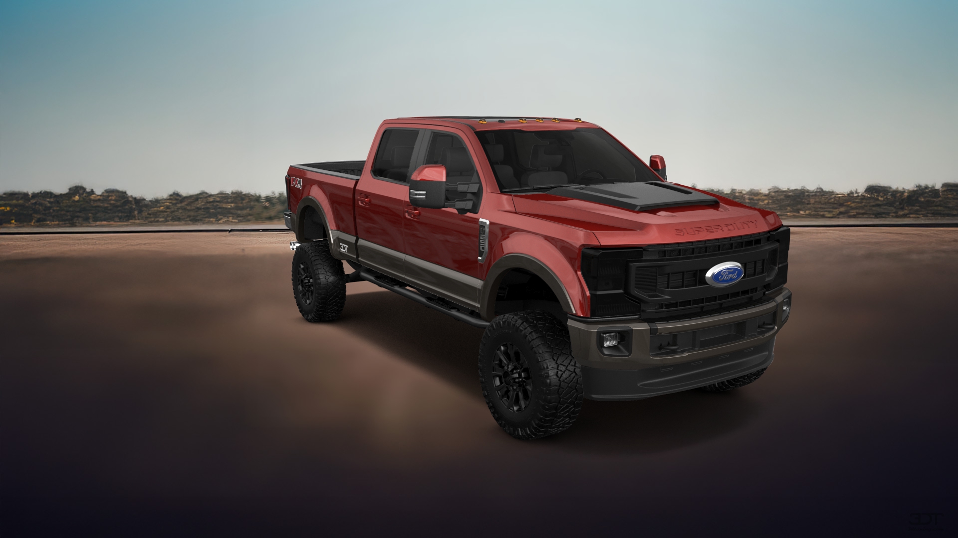 Ford F-250 4 Door pickup truck 2021 tuning