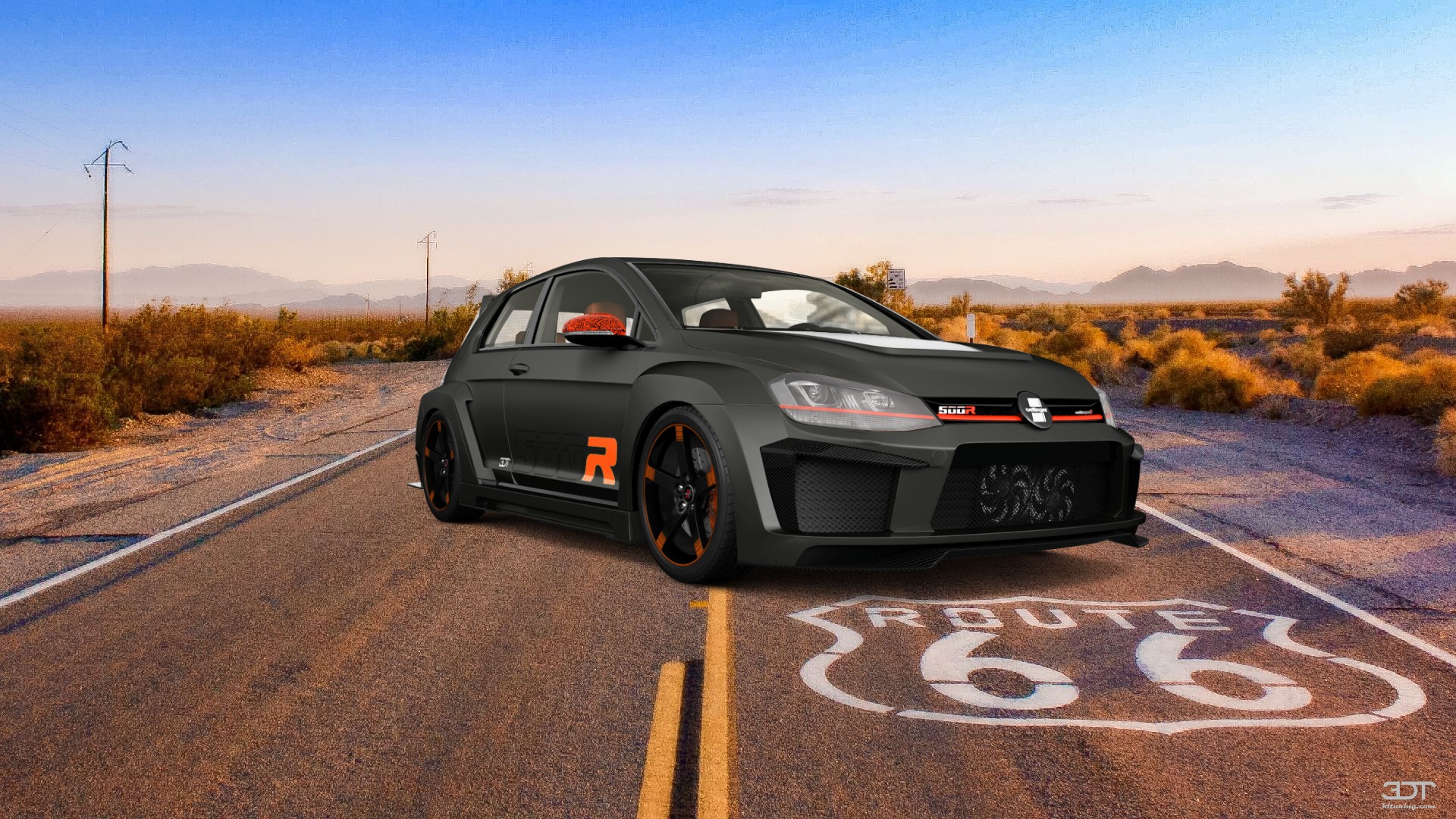 Volkswagen Golf 7 3 Door Hatchback 2013 tuning