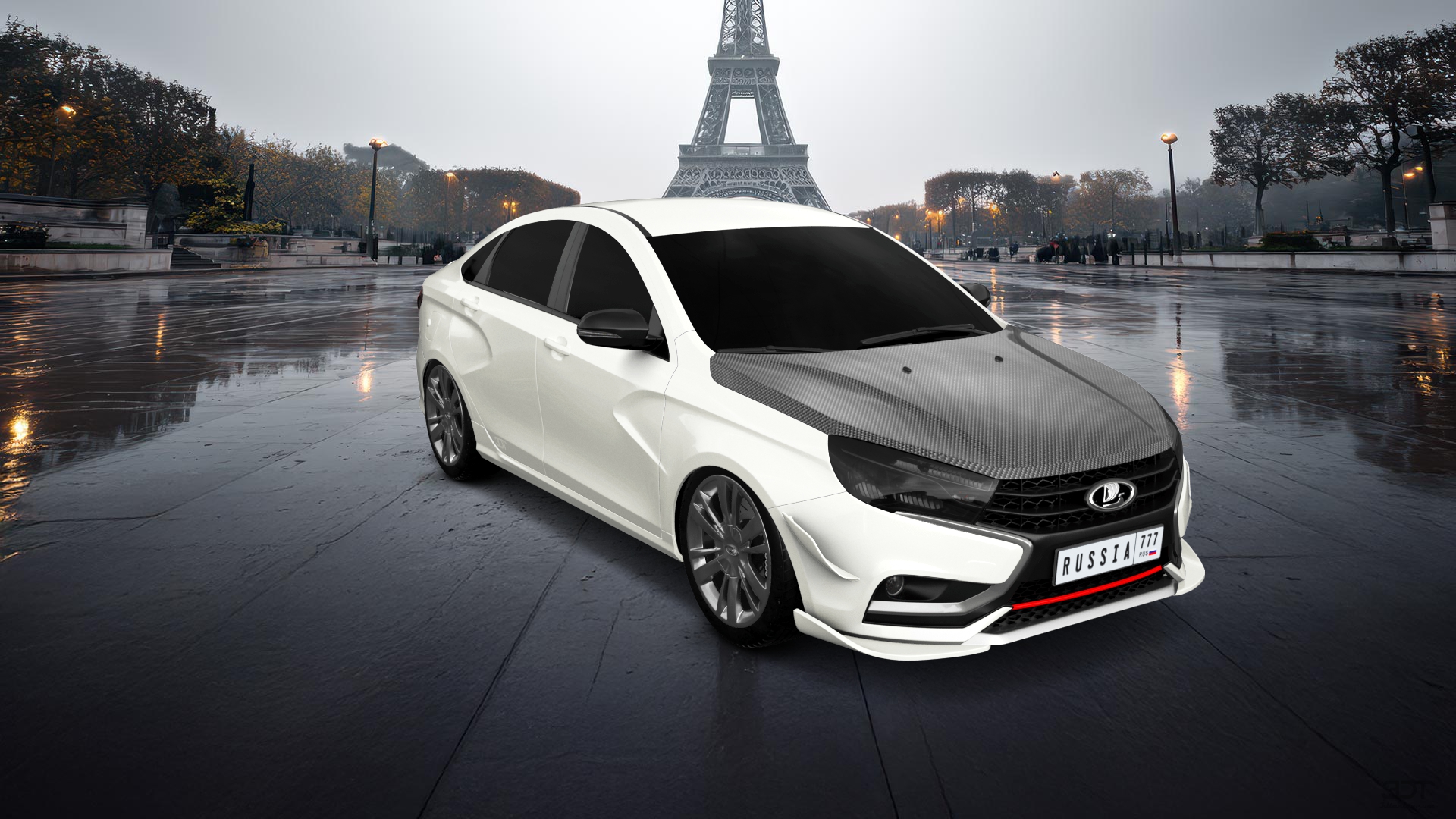 Lada Vesta 4 Door Saloon 2016 tuning
