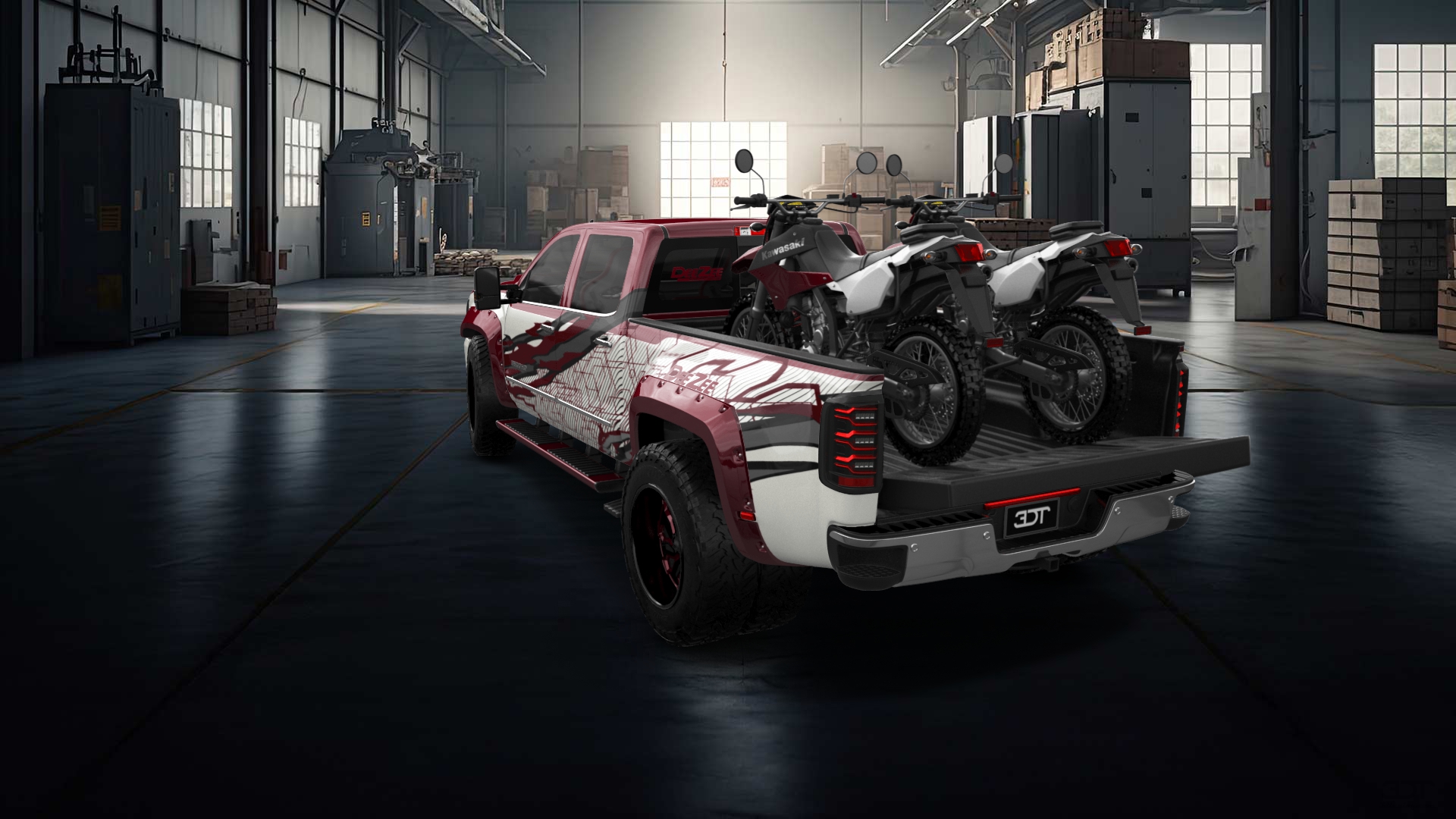GMC Sierra 3500 HD Crew Cab 4 Door pickup truck 2015 tuning