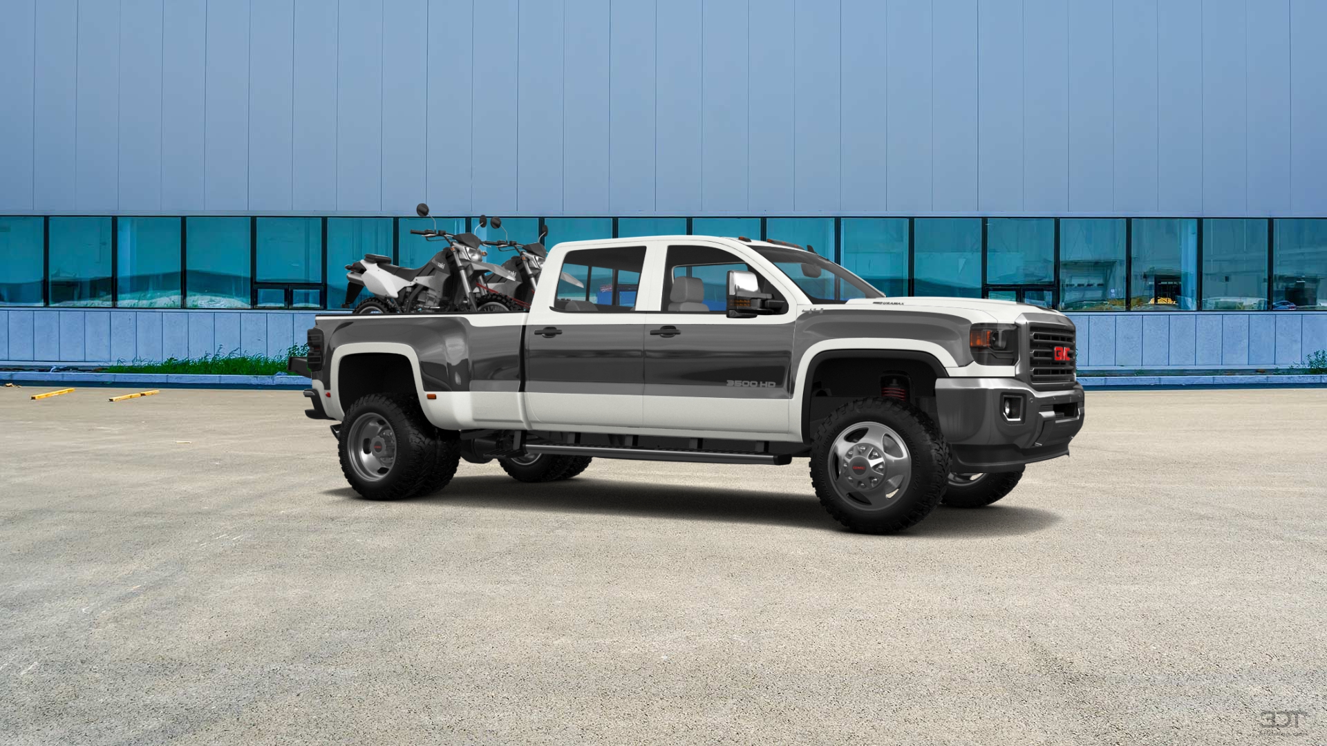 GMC Sierra 3500 HD Crew Cab 4 Door pickup truck 2015