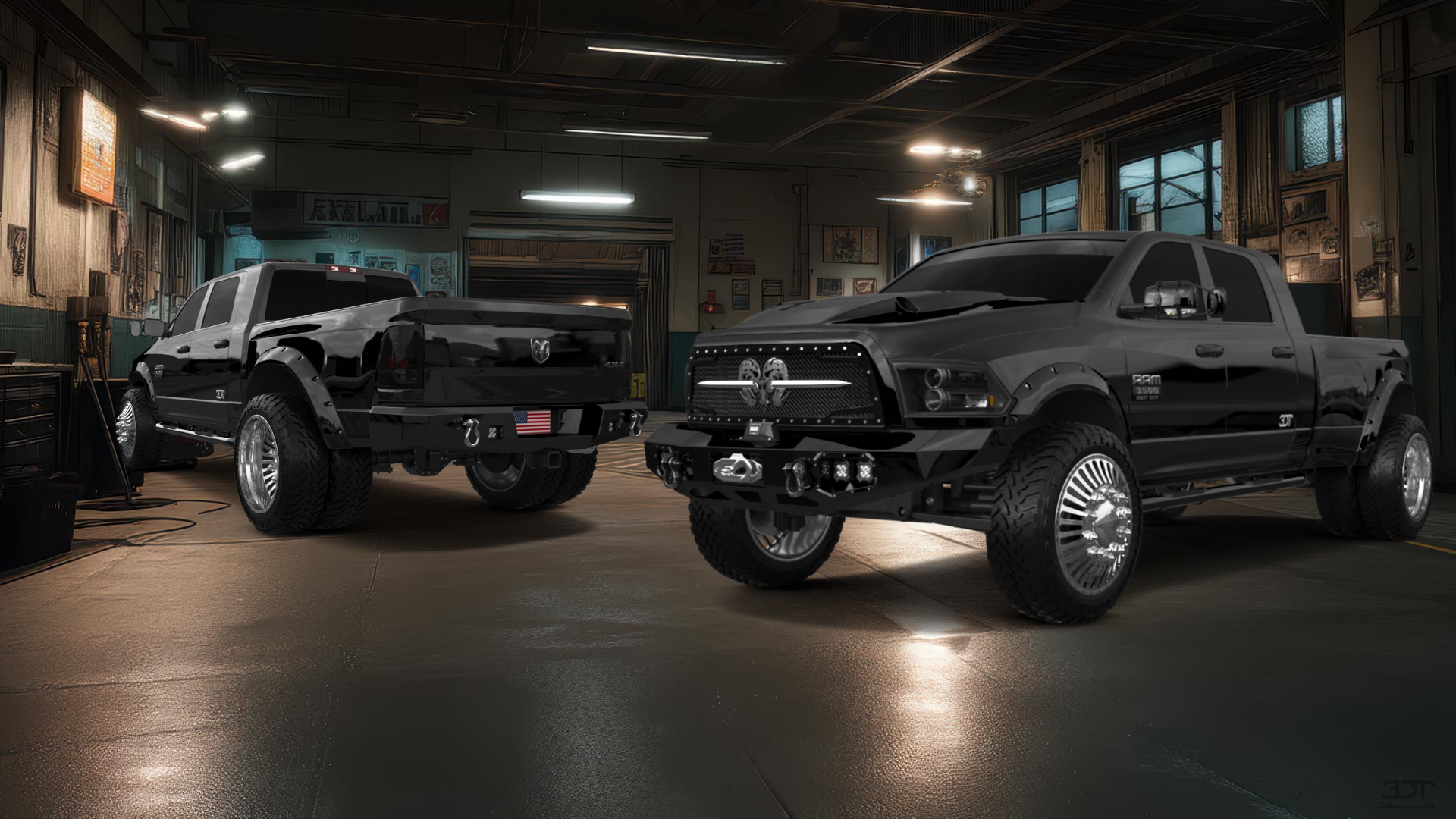 Dodge Ram 3500 4 Door Truck 2014 tuning