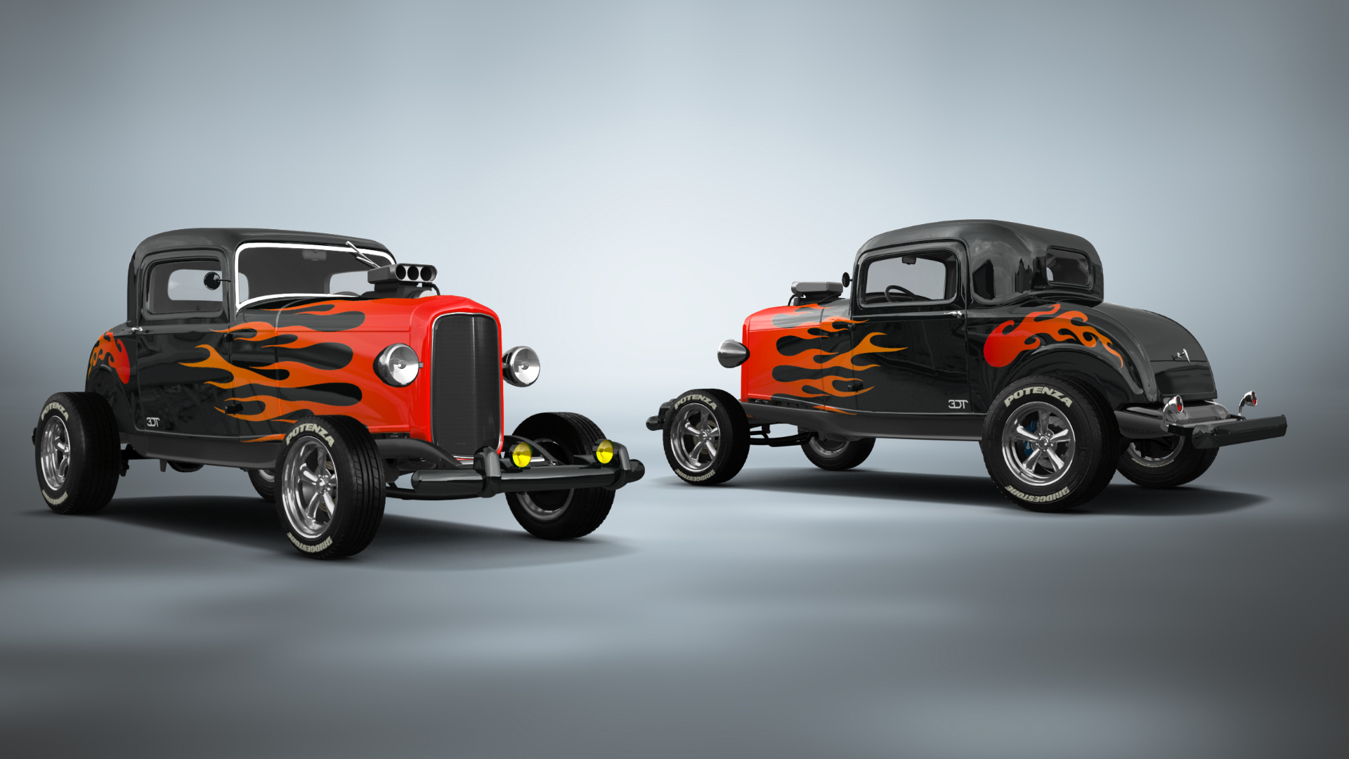 Ford Model B Deluxe 2 Door Coupe 1932 tuning