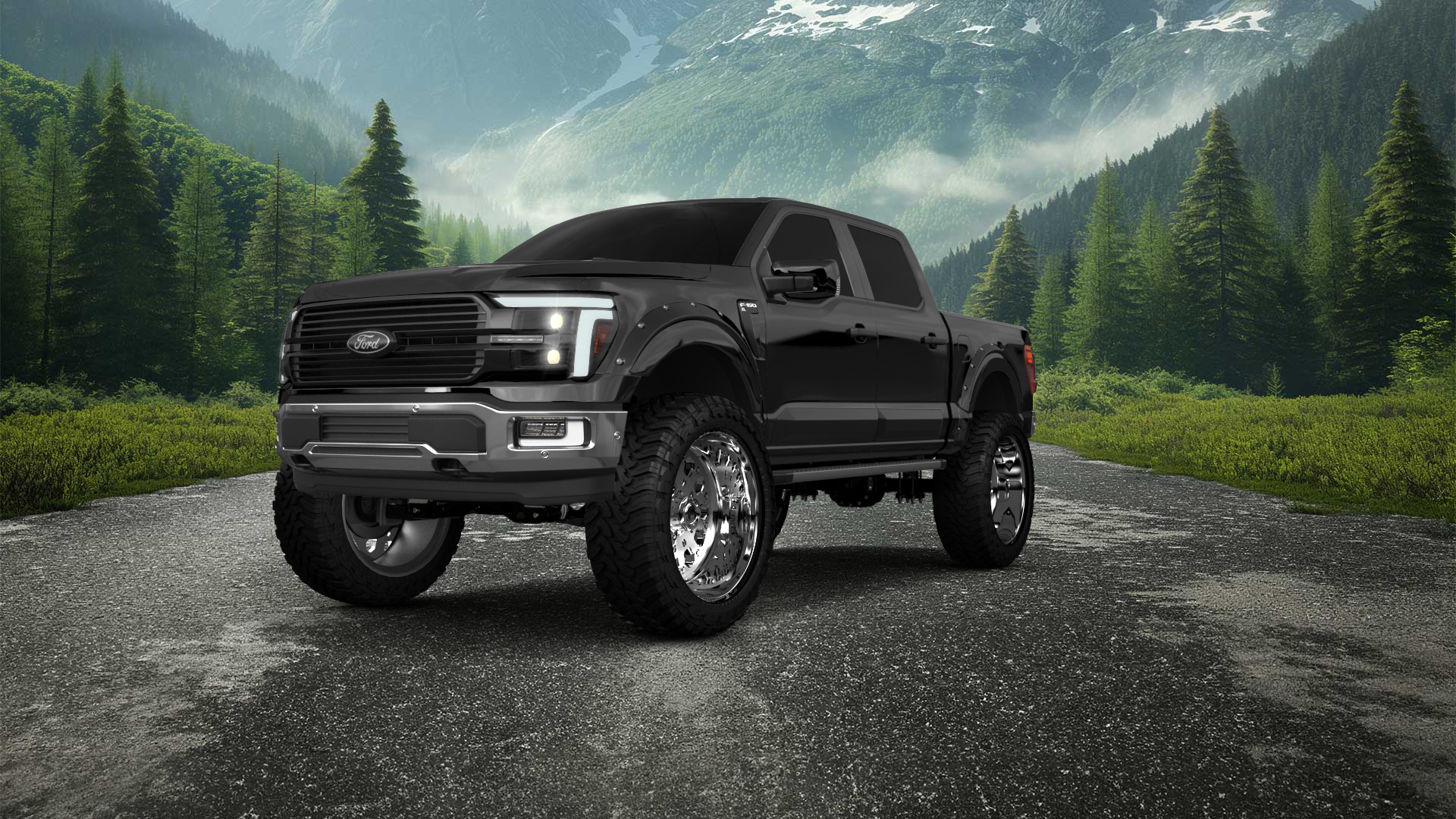 Ford F-150 SuperCrew 4 Door pickup truck 2024